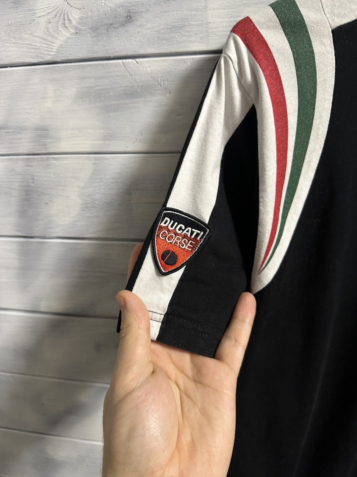 Ducati Rare Vintage T-Shirt Ducati Corse Racing Moto Y2K Size US L / EU 52-54 / 3 - 3 Thumbnail