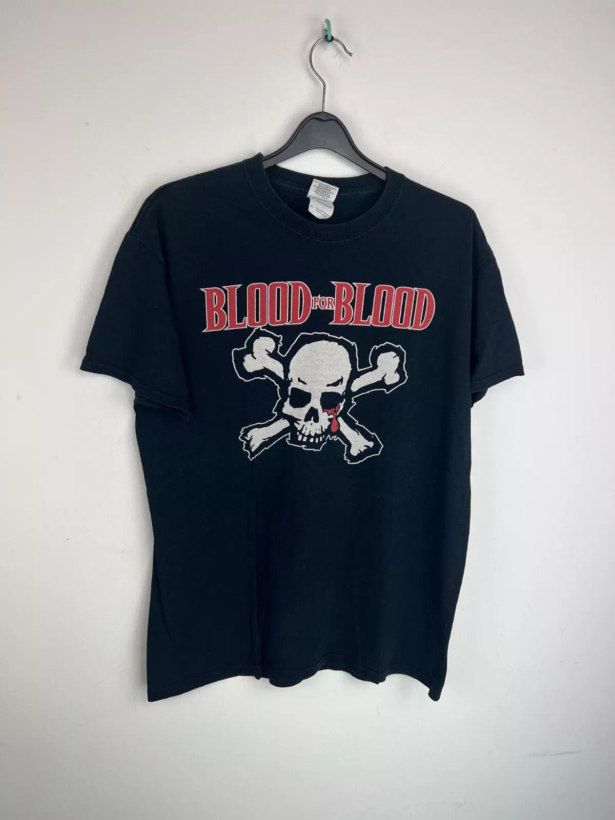 Vintage RARE 90s Vintage Boston Band BLOOD for BLOOD hardcore Size US M / EU 48-50 / 2 - 8 Thumbnail