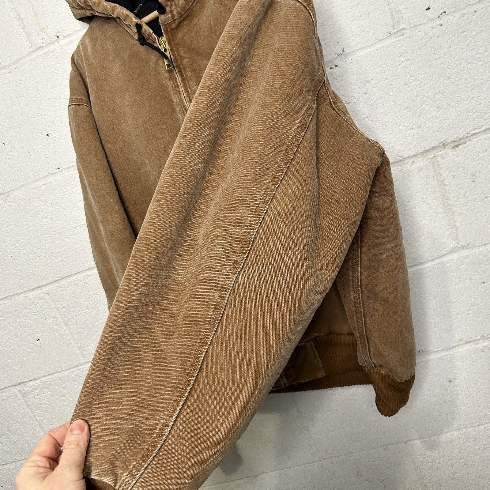 Carhartt Carhartt Hooded Quilt-Lined Active Jacket “Brown” J130-211 Size US XL / EU 56 / 4 - 7 Thumbnail