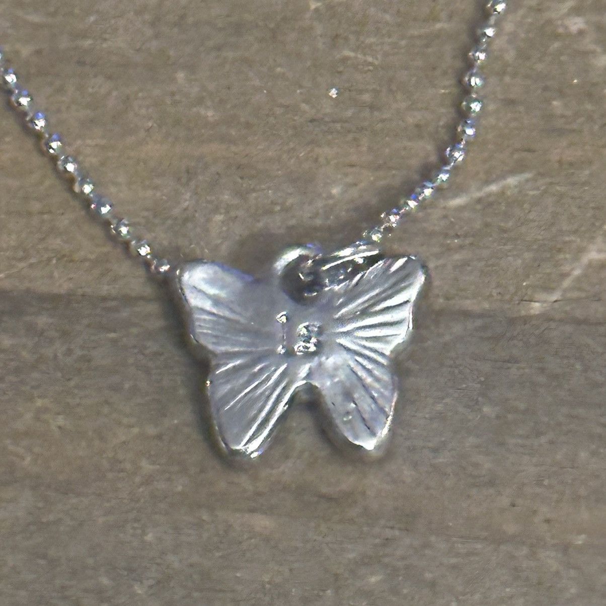 Other Lia Sophia Little Bit paved butterfly pendant necklace Size ONE SIZE - 2 Thumbnail