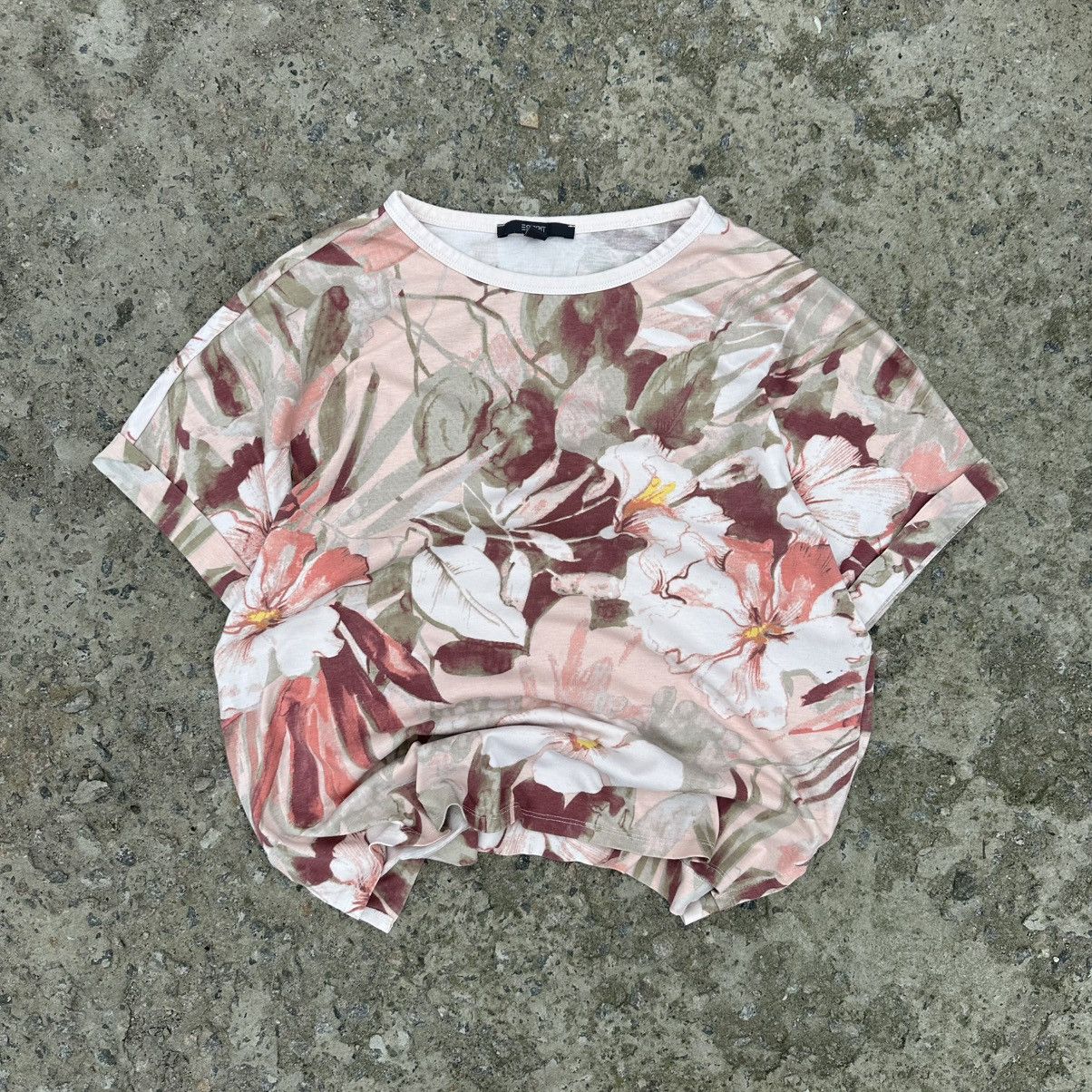 Other Vintage Women’s Espirit T-shirts Flowers Overprinted Size M Size M / US 6-8 / IT 42-44 - 1 Thumbnail
