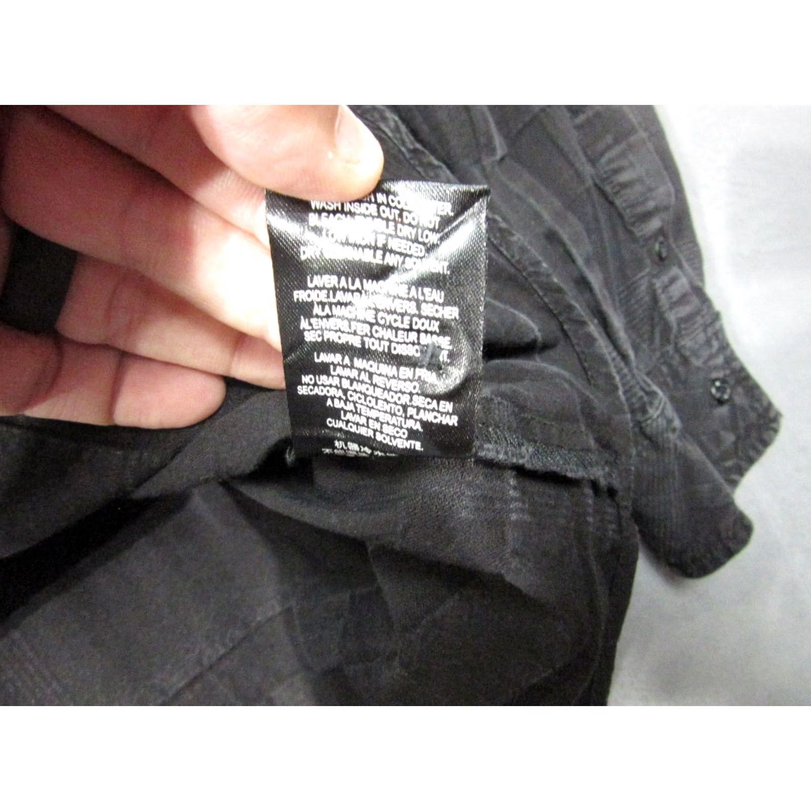 Affliction Affliction Shirt Mens 2XL Black Y2K Embroidered Heavy Long Sleeve Buckle Size US XXL / EU 58 / 5 - 7 Thumbnail