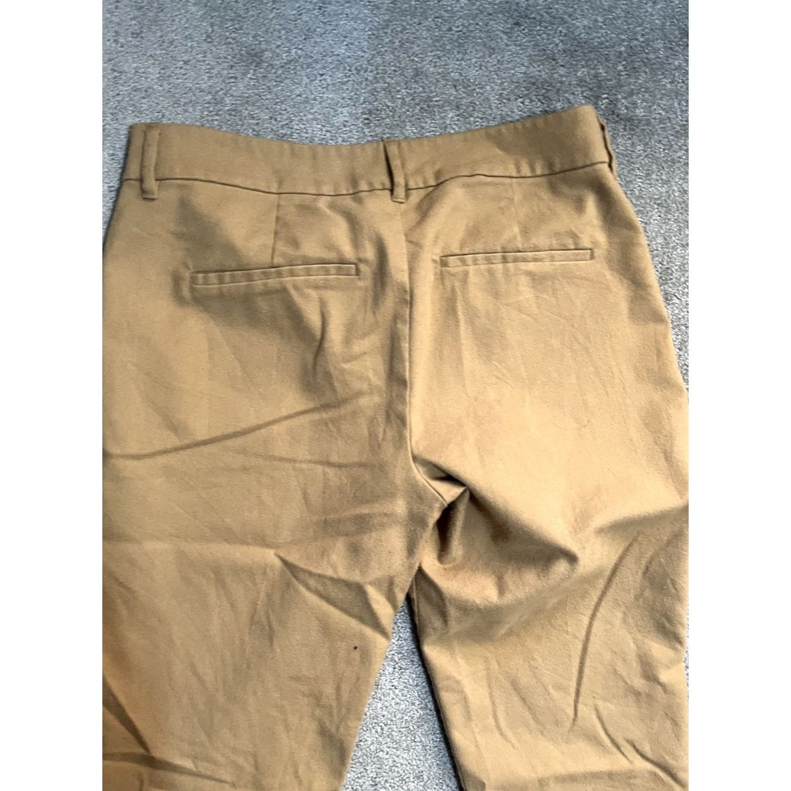 Old Navy Old Navy Harper Dress Pants Womens 10 Brown Mid Rise Straight Stretch Career Dress Pants Women Brown 10 Regular Straight Size 32" / US 10 / IT 46 - 5 Thumbnail