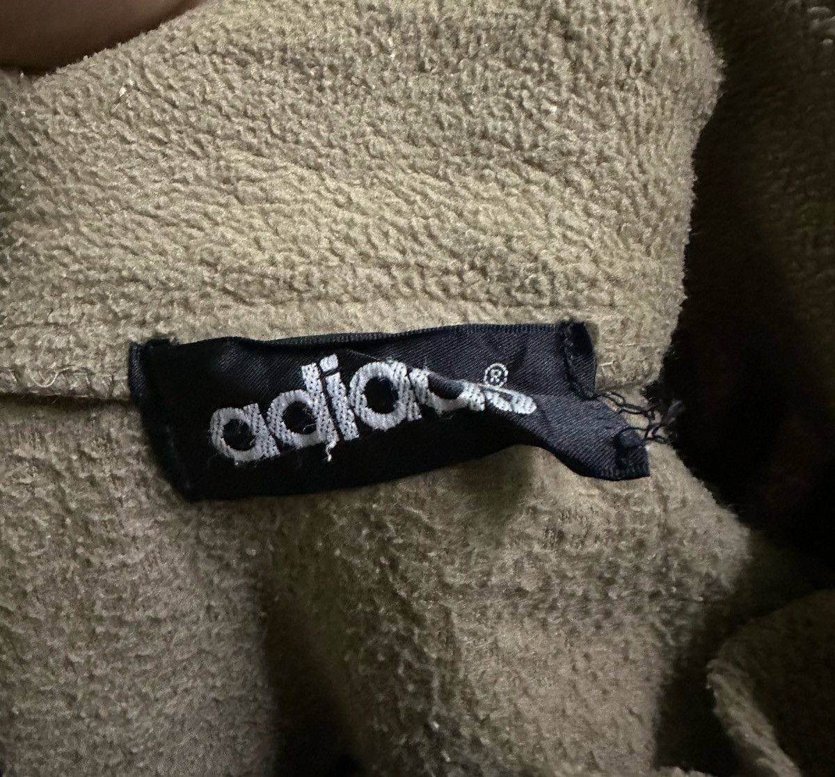 Adidas Adidas trefoil fleece jacket backhit printed Size US L / EU 52-54 / 3 - 6 Thumbnail