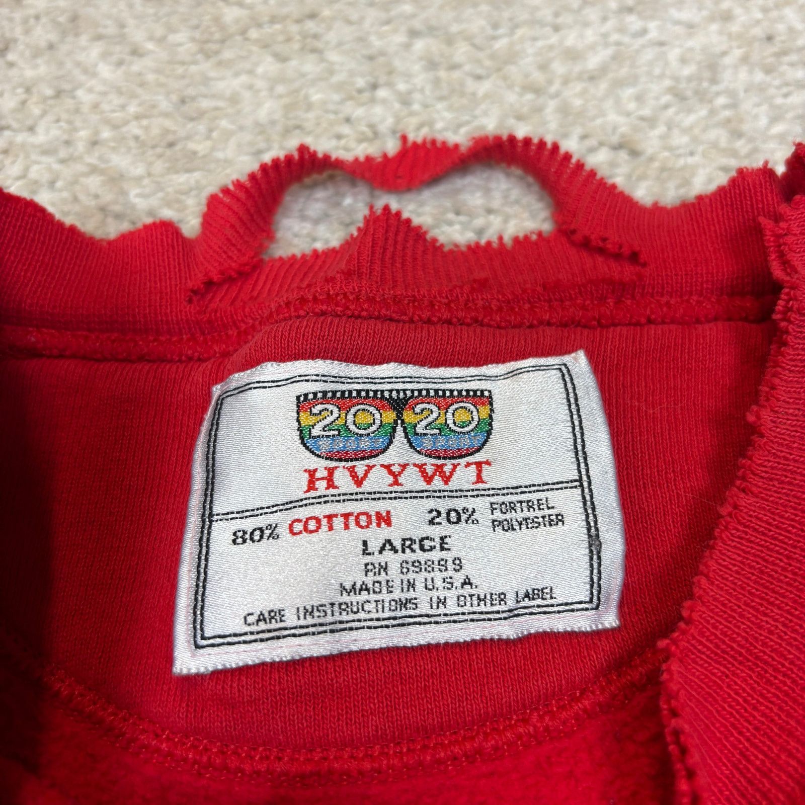 Vintage Vintage 90s UNLV University Las Vegas Sweatshirt Men's Large Size US L / EU 52-54 / 3 - 4 Thumbnail