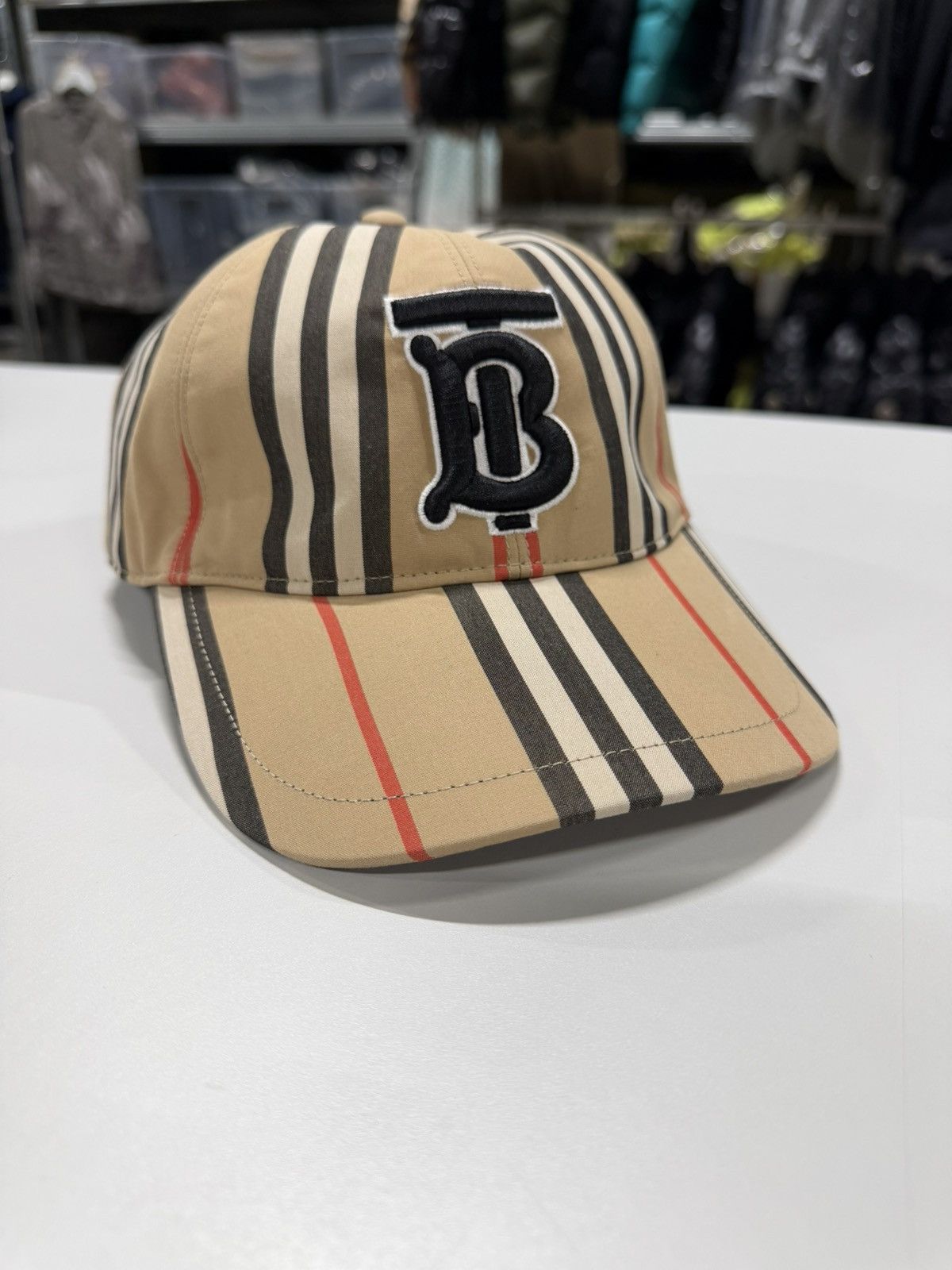 Burberry Check Baseball Cap NEW 500$ Size S