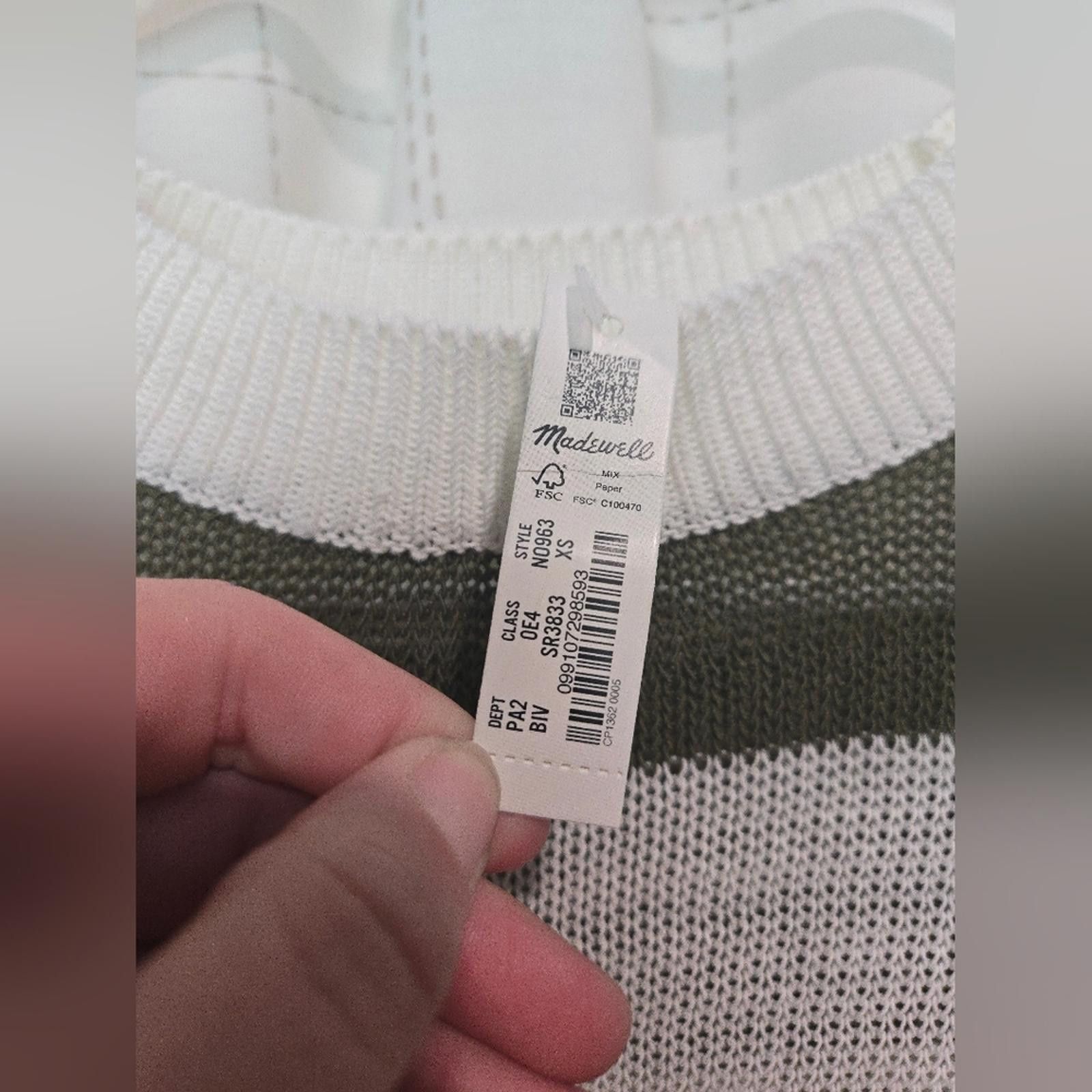 Madewell Madewell Loose-Knit Crewneck Sweater Size XS / US 0-2 / IT 36-38 - 6 Thumbnail