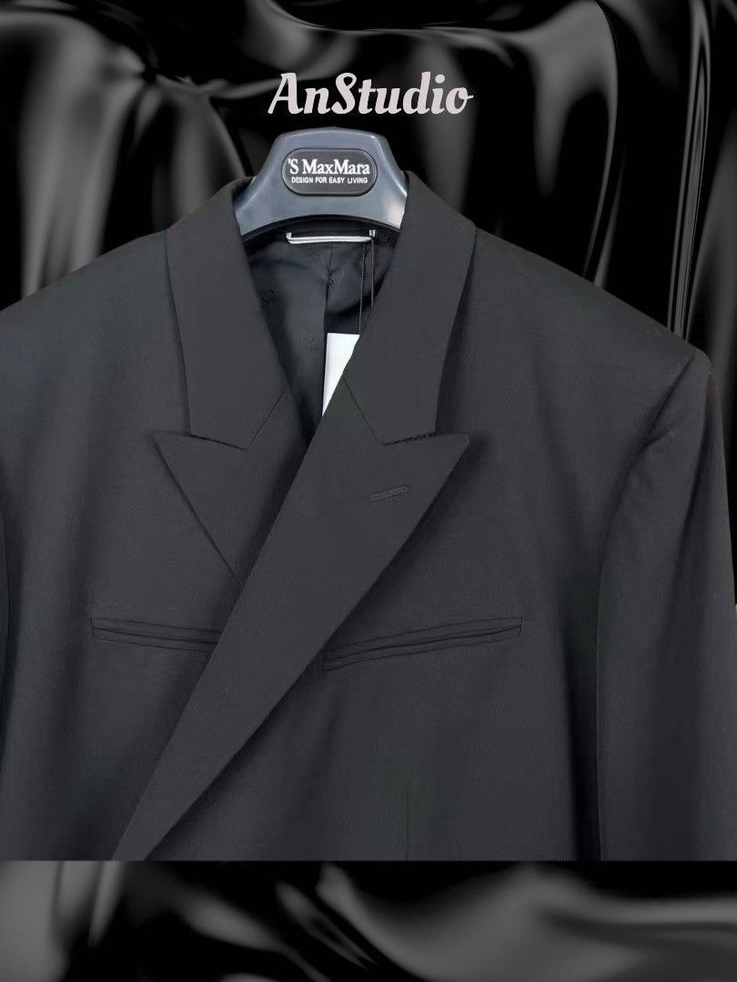Dior × Travis Scott Dior x Travis Scott Black Double Breasted Jacket Size US M / EU 48-50 / 2 - 3 Thumbnail