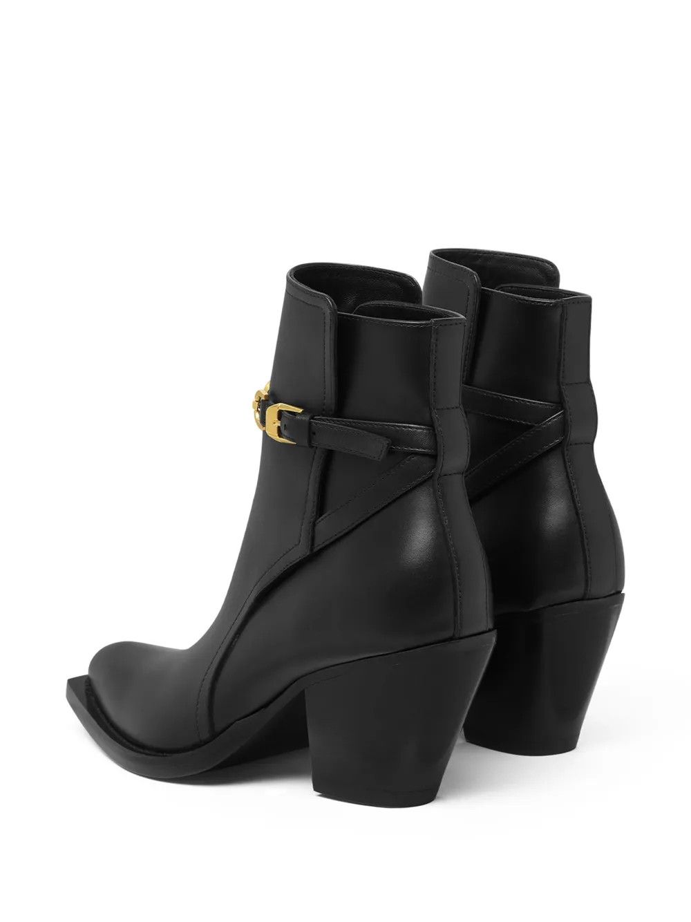 Versace o1y0226 Ankle Boots in Black Size US 6 / IT 36 - 3 Thumbnail