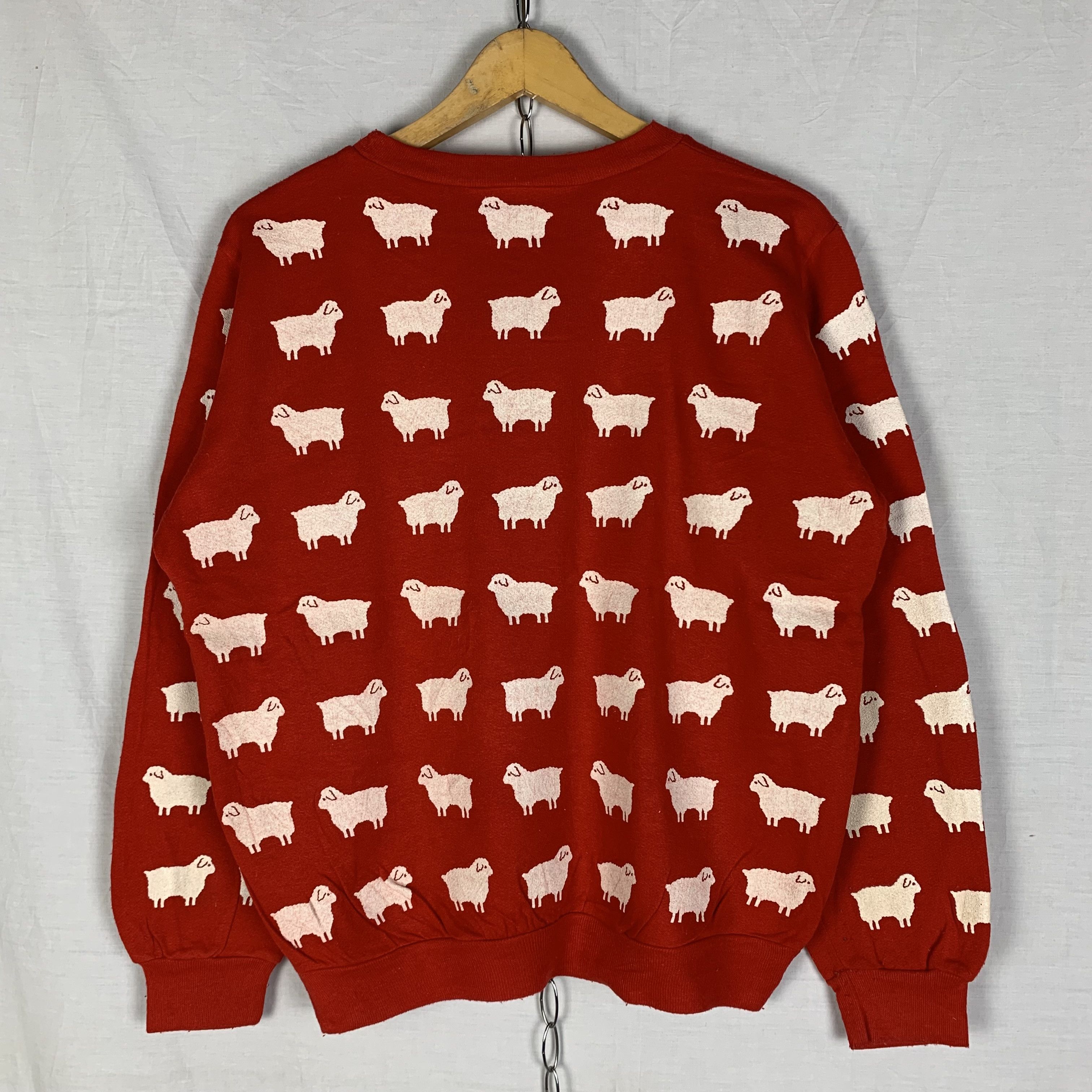 Vintage Vintage 1984 SCARAB San Fransisco AOP Sweatshirt Crewneck Size US S / EU 44-46 / 1 - 2 Thumbnail