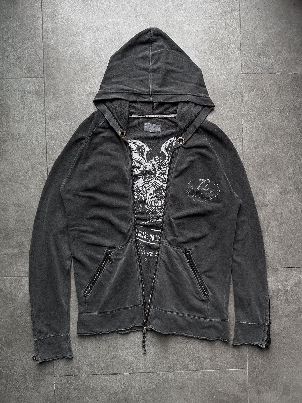 Number Nine Zip Hoodie | Grailed