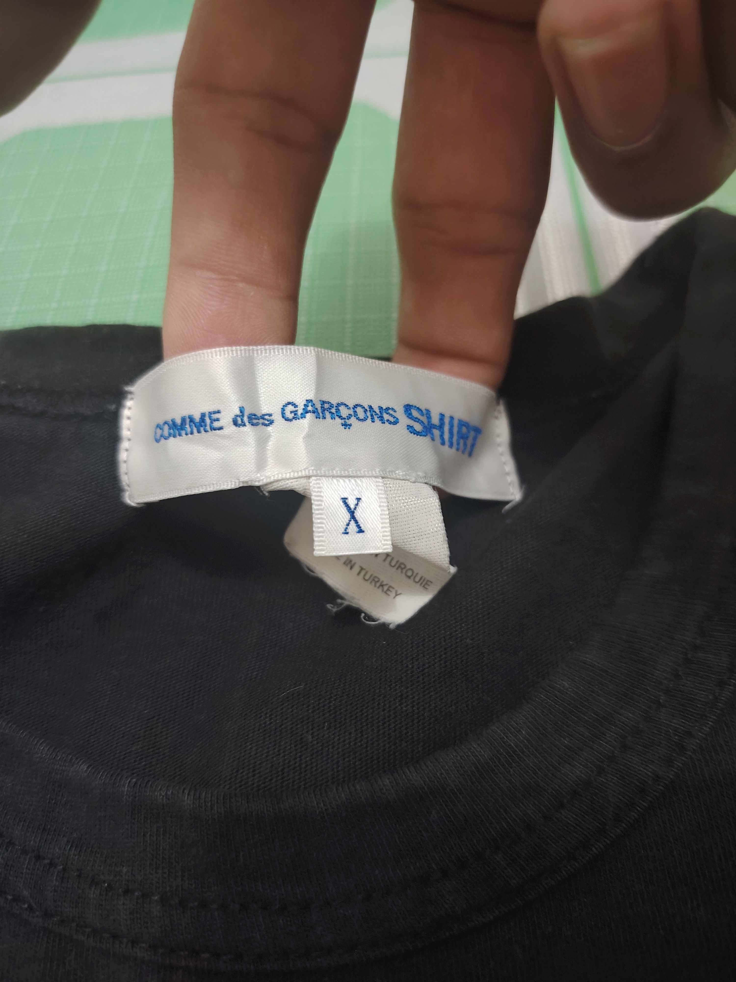 Comme des Garcons SHIRT COMME des GARCONS SHIRT plain t shirt Size US L / EU 52-54 / 3 - 5 Thumbnail