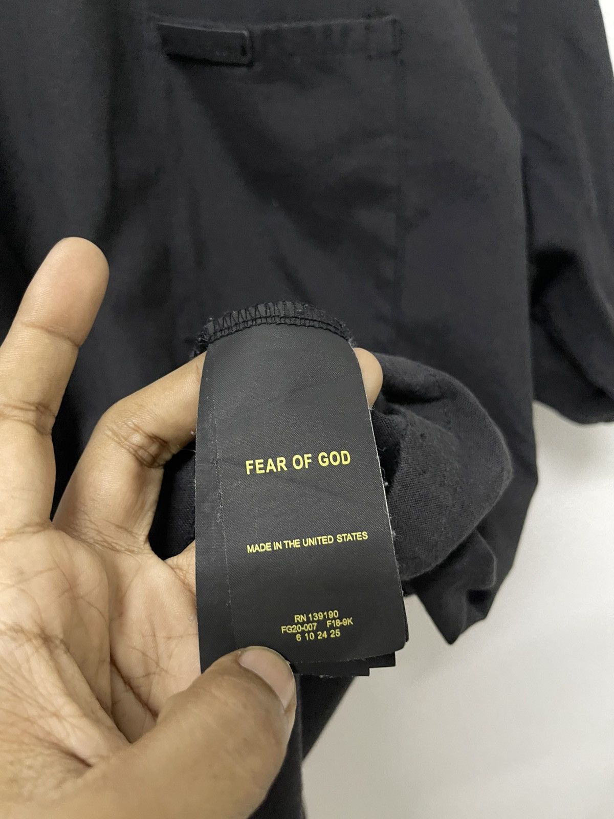 Fear of God 🐐FEAR OF GOD 7TH COLLECTION POLO SHIRT RARE Size US XL / EU 56 / 4 - 13 Thumbnail