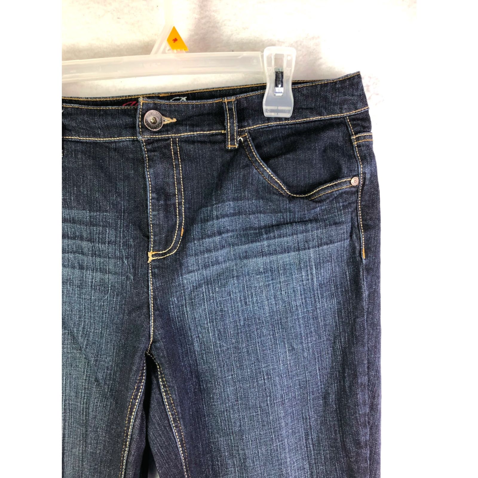 Tommy Hilfiger Tommy Hilfiger Jeans Hope Boot Mid Rise Womens Size 12 S Dark Wash Blue Denim Size 34" / US 12 / IT 48 - 3 Thumbnail