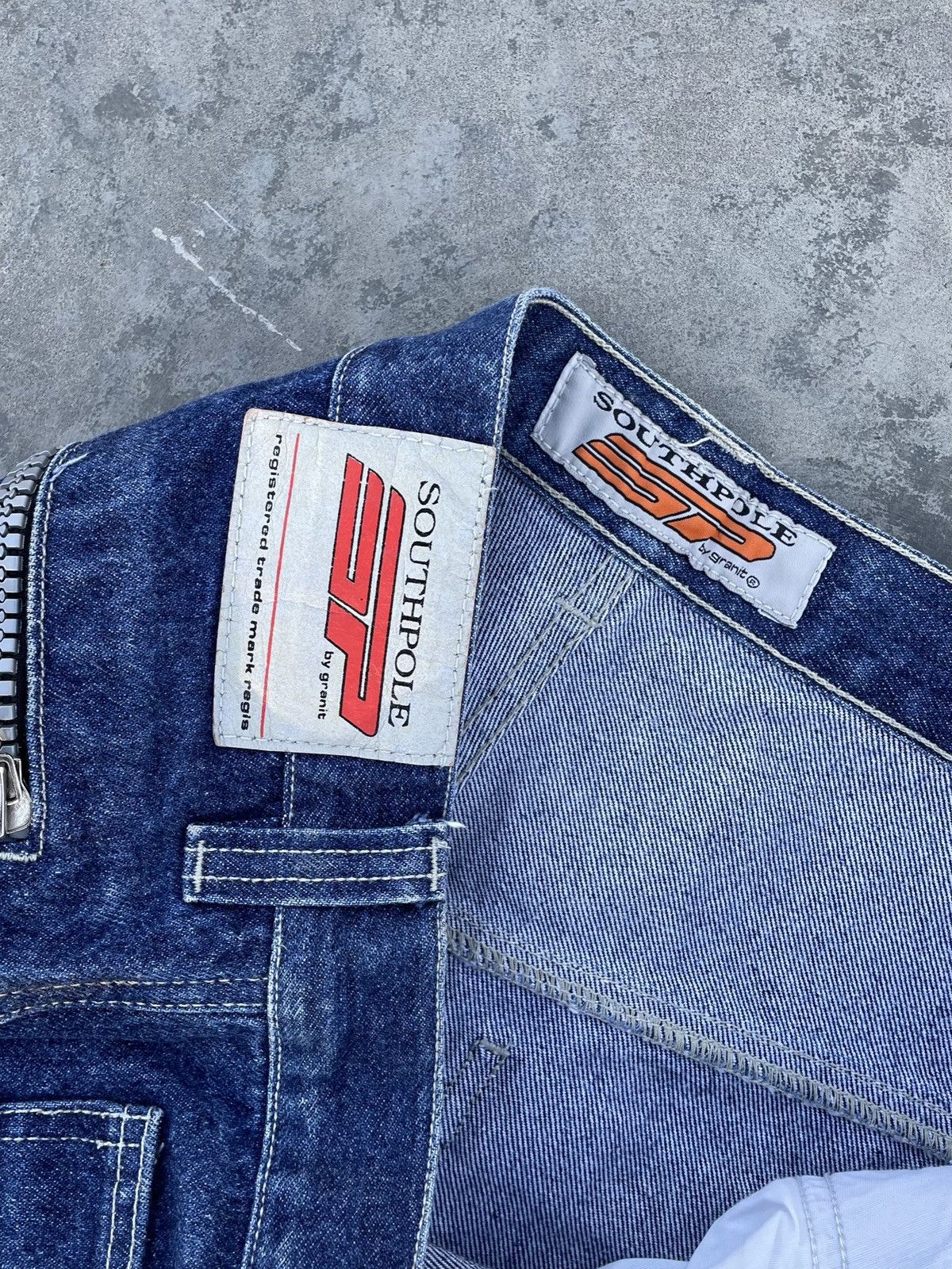 Southpole Vintage SouthPole Y2K Rap Hip Hop Sk8 USA Denim Jeans Size US 36 / EU 52 - 12 Thumbnail