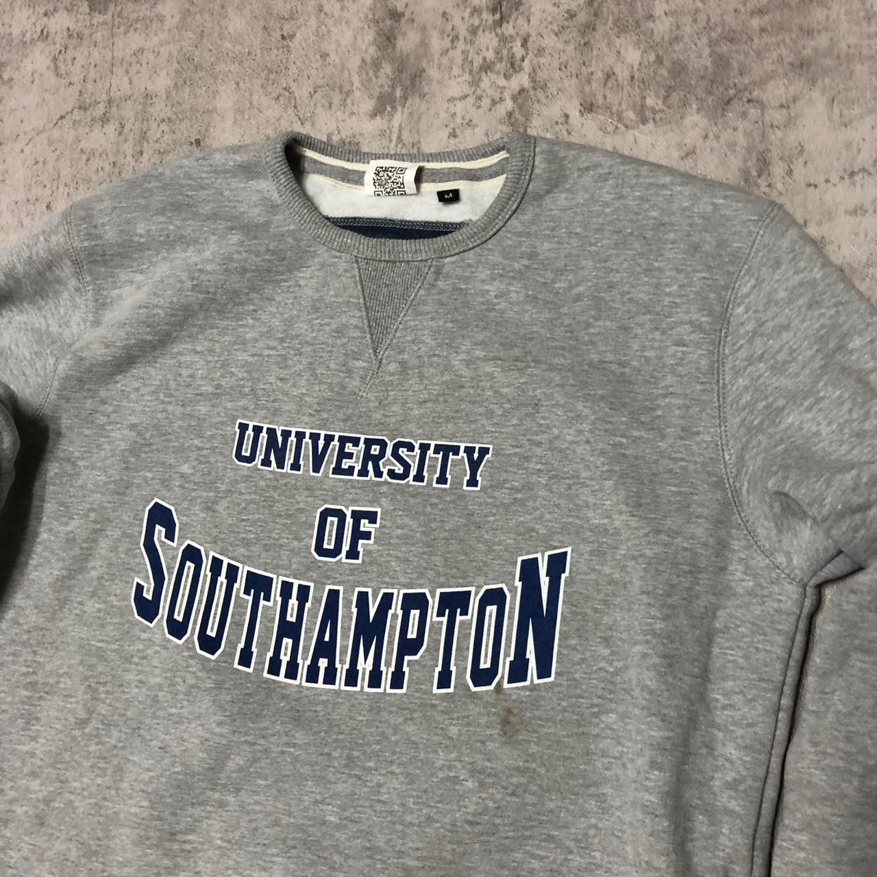Other Grey University of Southampton sweatshirt streetwear Size US M / EU 48-50 / 2 - 2 Thumbnail