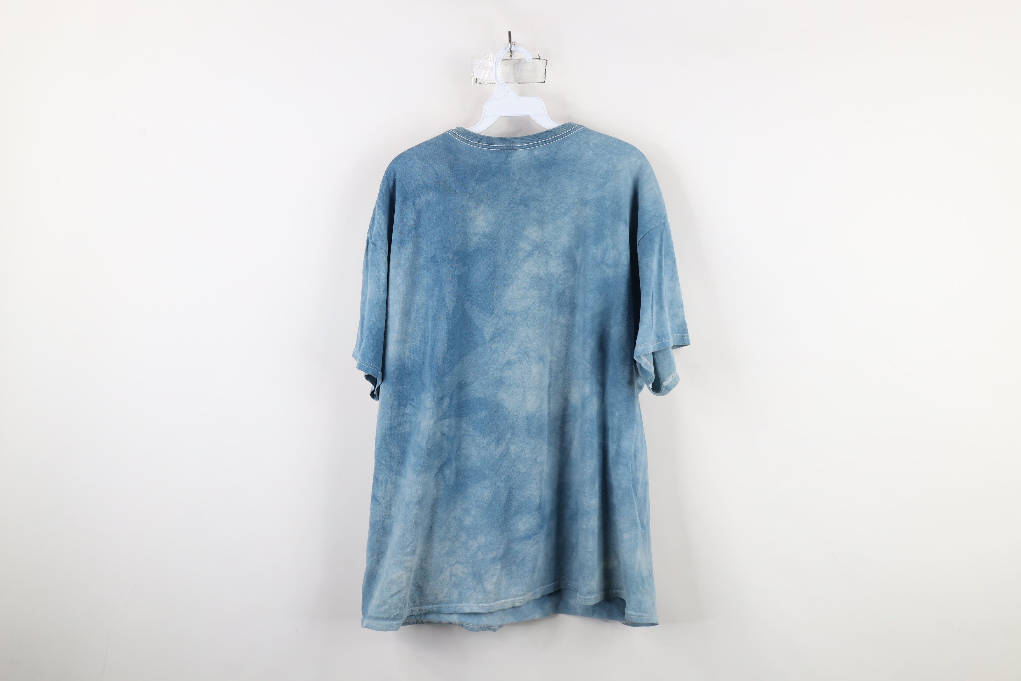 Liquid Blue × Vintage Vintage Y2K Liquid Blue Nature White Tiger Acid Wash T-Shirt Size US XXL / EU 58 / 5 - 12 Thumbnail