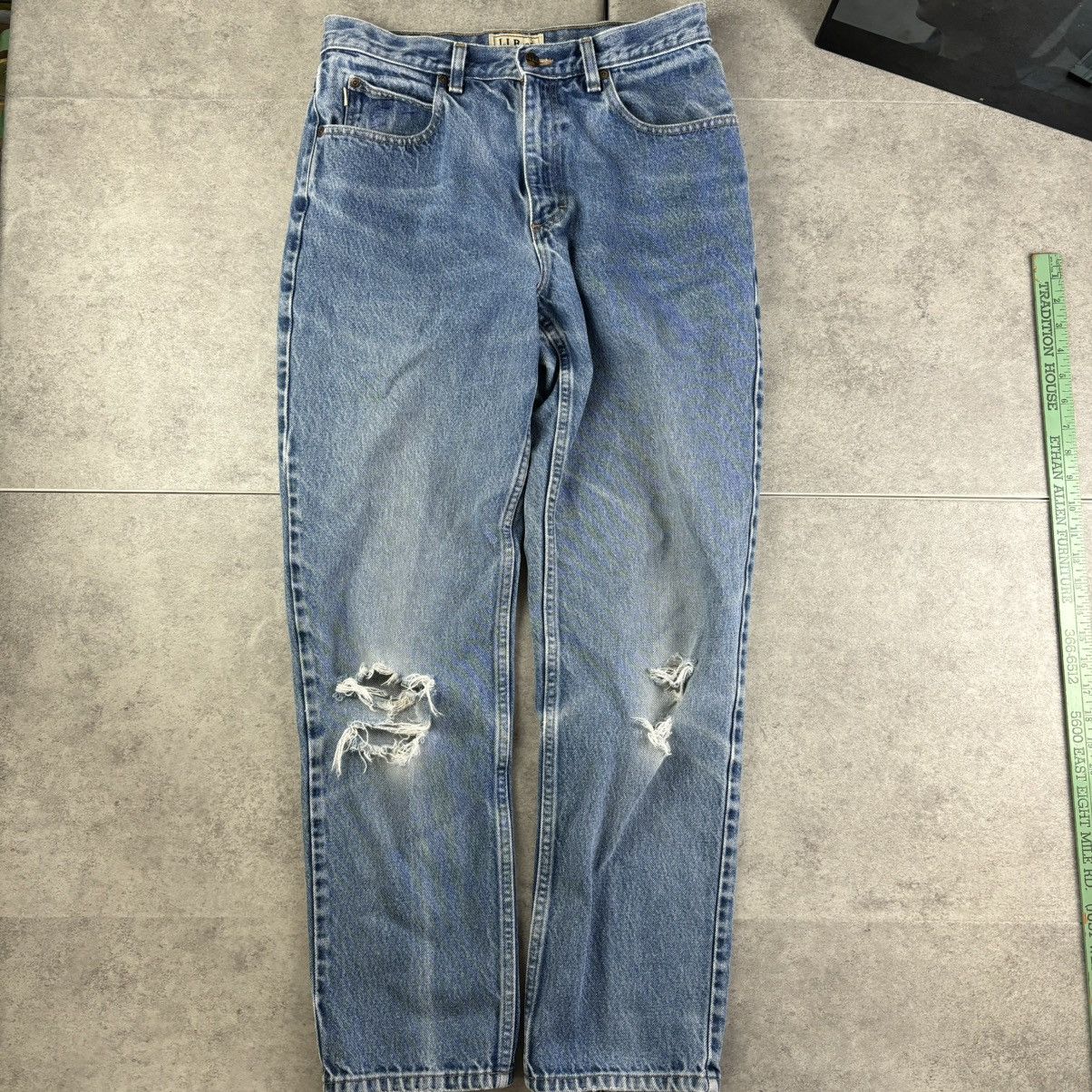 L.L. Bean Vintage light wash ll bean jeans Size US 32 / EU 48 - 1 Thumbnail