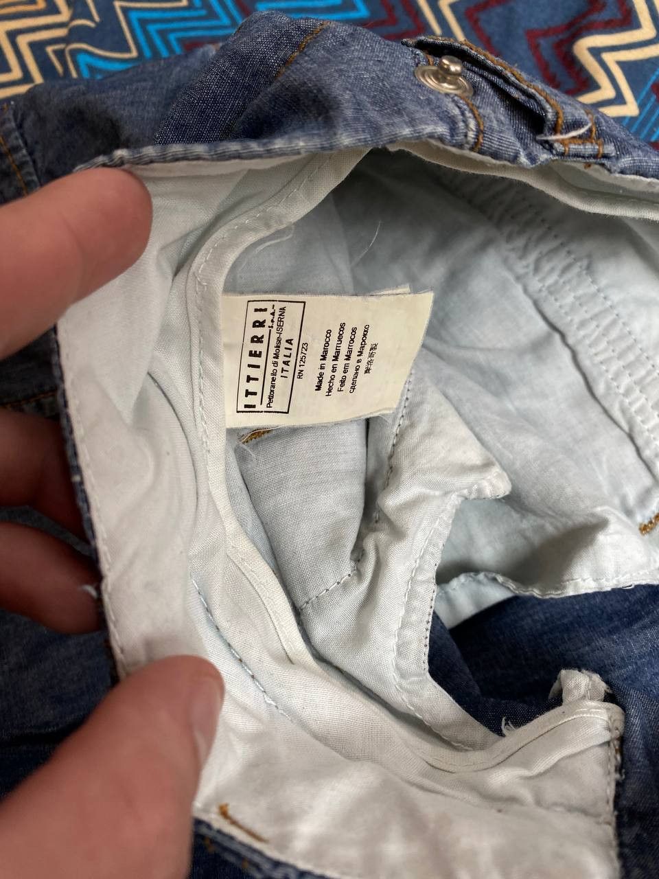 Ferre FERRE JEANS LIGHT WASH DENIM JEANS Size 34" / US 12 / IT 48 - 3 Thumbnail