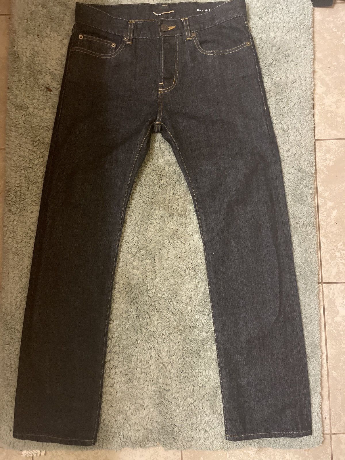 Saint Laurent Paris Saint Laurent D03 M/ST-LW selvedge denim Size US 30 / EU 46 - 1 Thumbnail