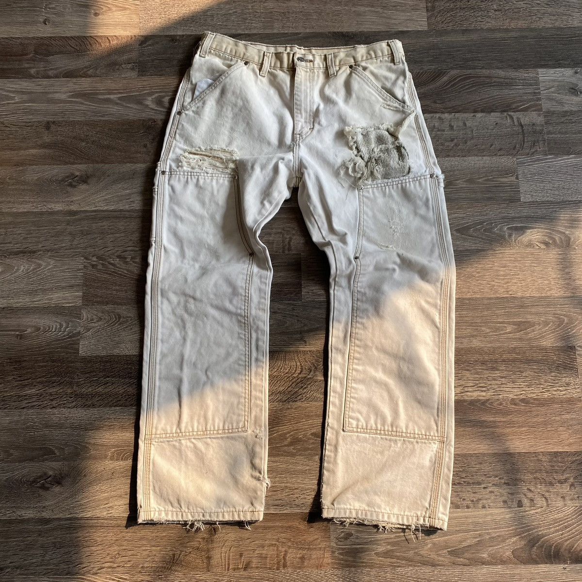 Vintage dickies double knee workwear pants