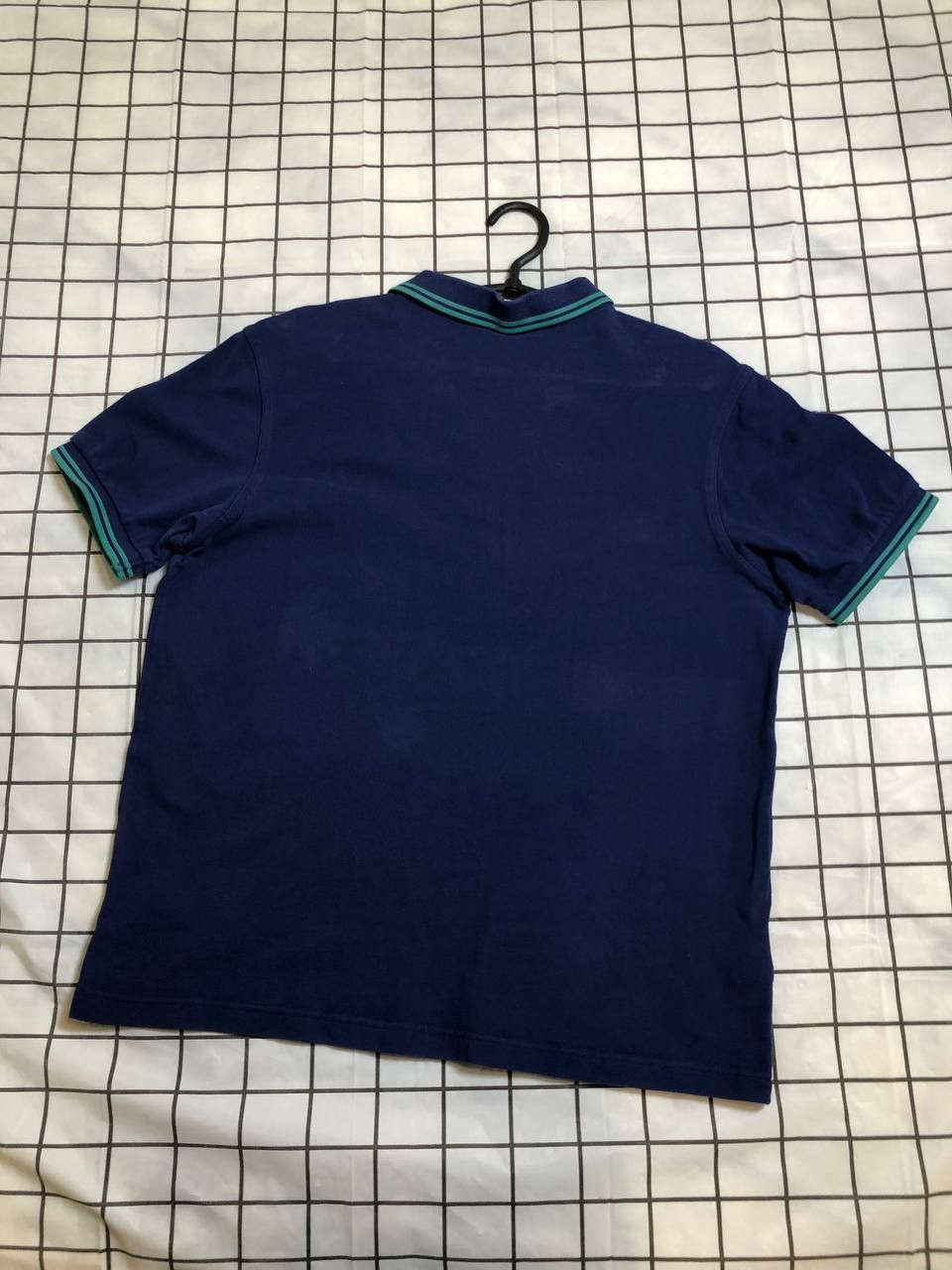 Fred Perry Fred Perry Men Blue Short Sleeves Polo Shirt Size US L / EU 52-54 / 3 - 9 Thumbnail