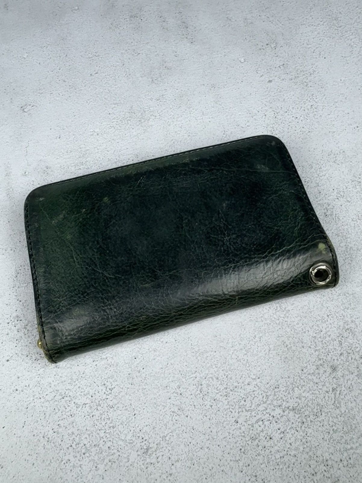 Chrome Hearts Chrome Hearts Vintage Green Plus Snap Wallet Size ONE SIZE - 2 Thumbnail