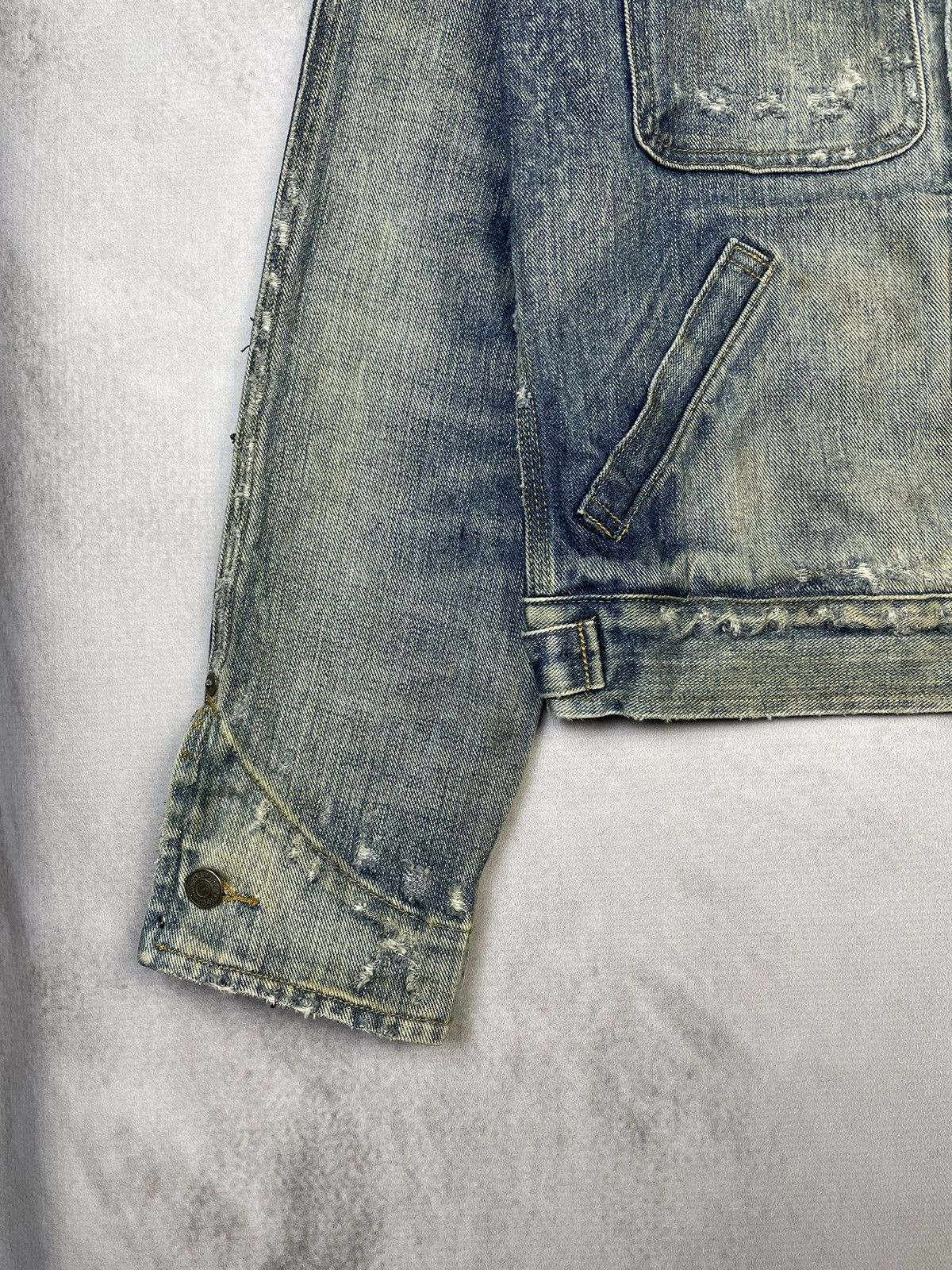 Polo Ralph Lauren SS14 Polo Ralph Lauren Rustic Denim Ranch Jacket Size US XS / EU 42 / 0 - 7 Thumbnail