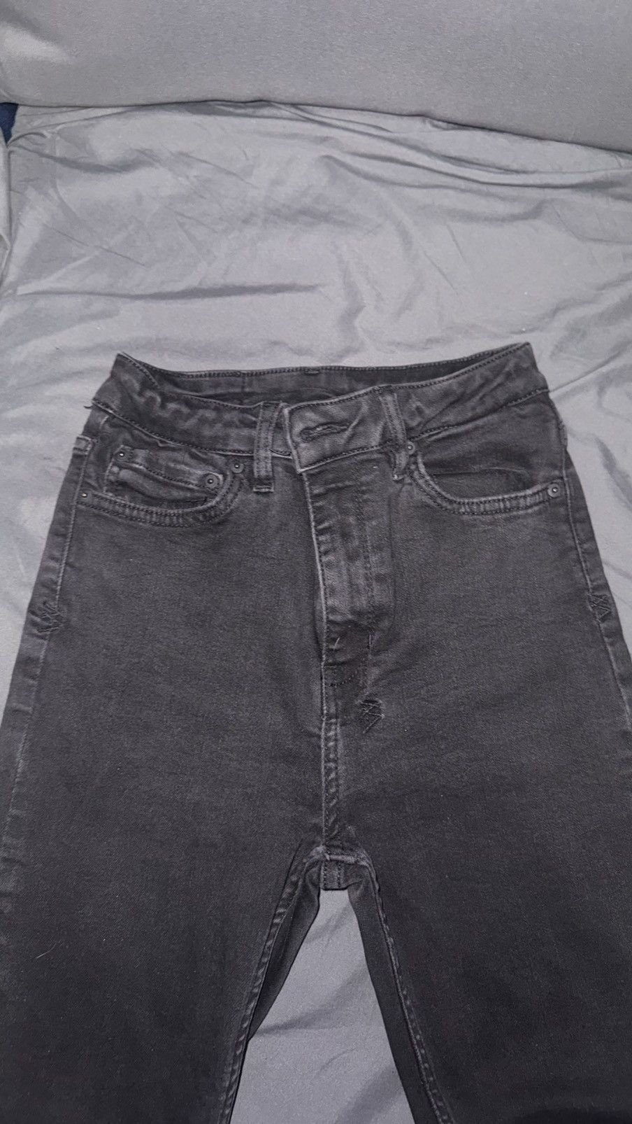 Ksubi Ksubi Black Skinny Jeans Pocket Print Size 26" / US 2 / IT 38 - 4 Thumbnail