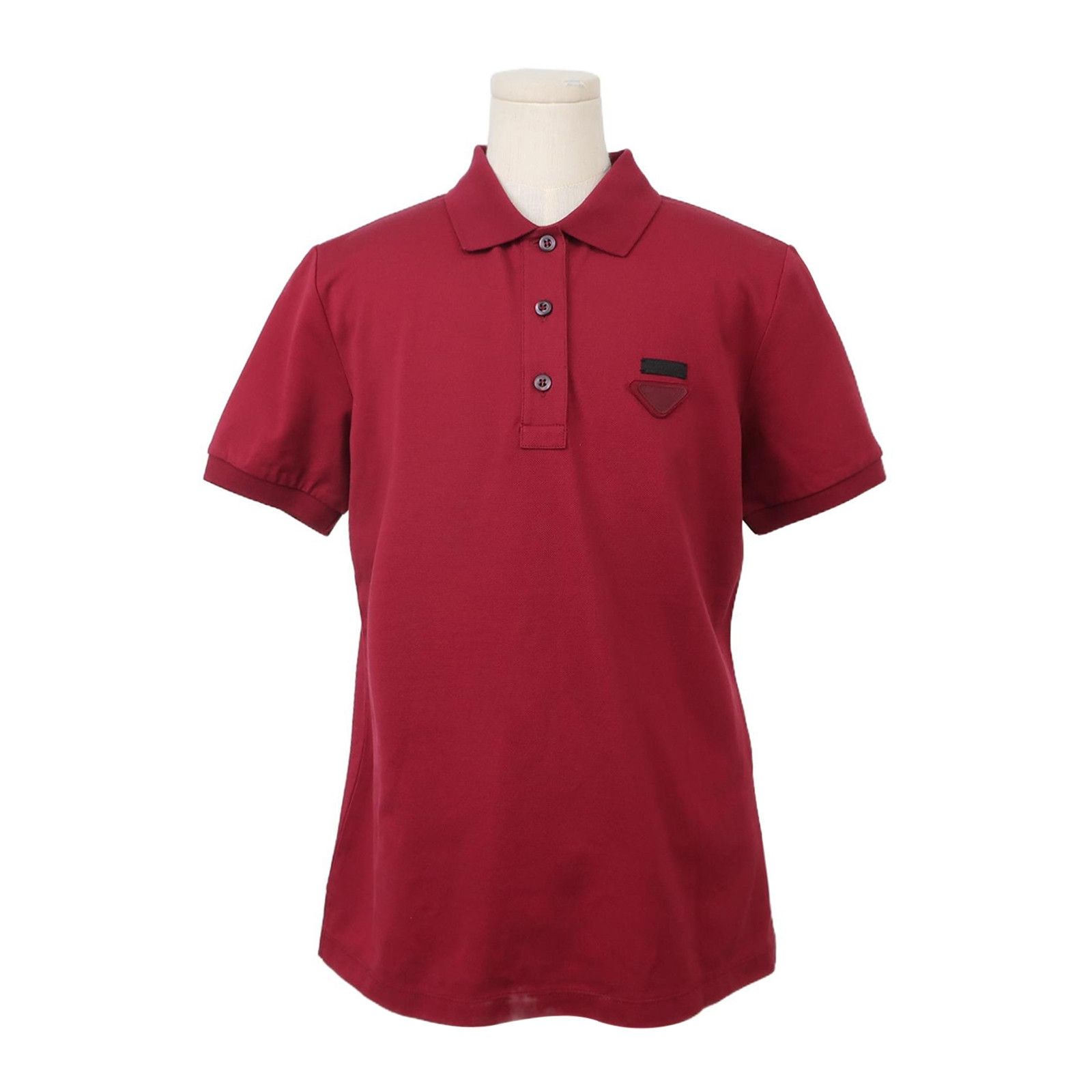 トップス PRADA Rubber Logo s/s Polo Shirt Prada Polo with iconic red rubber logo | Grailed