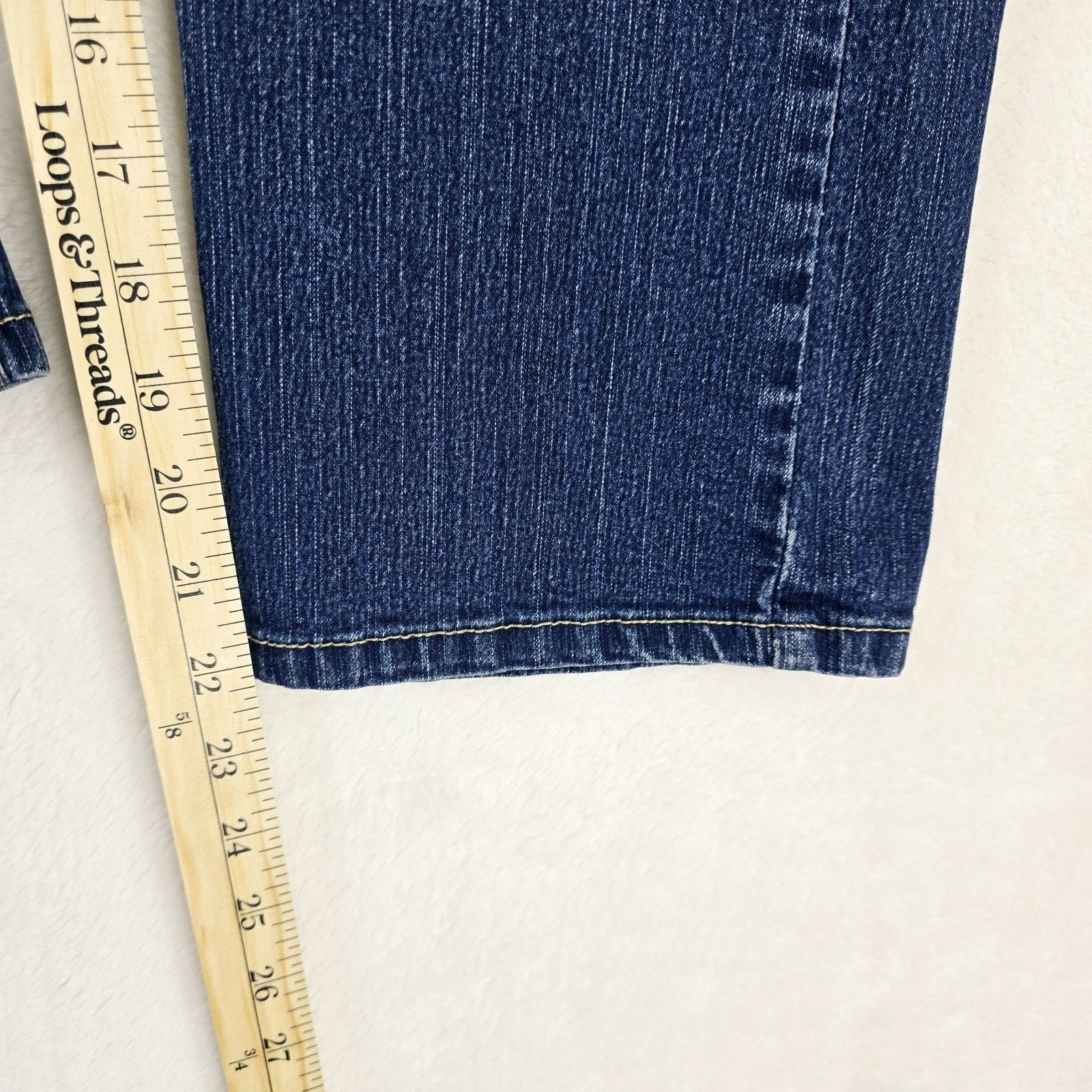 Southpole Vintage Southpole Capri Jeans Womens Sz 9 32x22 Juniors Y2K Size 32" / US 10 / IT 46 - 13 Thumbnail