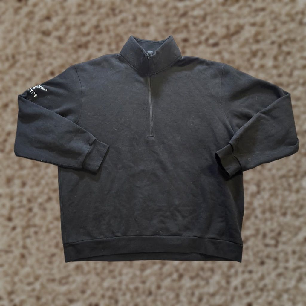 Lululemon Lululemon Sweater Mens XL Black Steady State Half Zip Embroidery Fleece Pullover 1/2 Zip Regular Size US XL / EU 56 / 4 - 1 Thumbnail