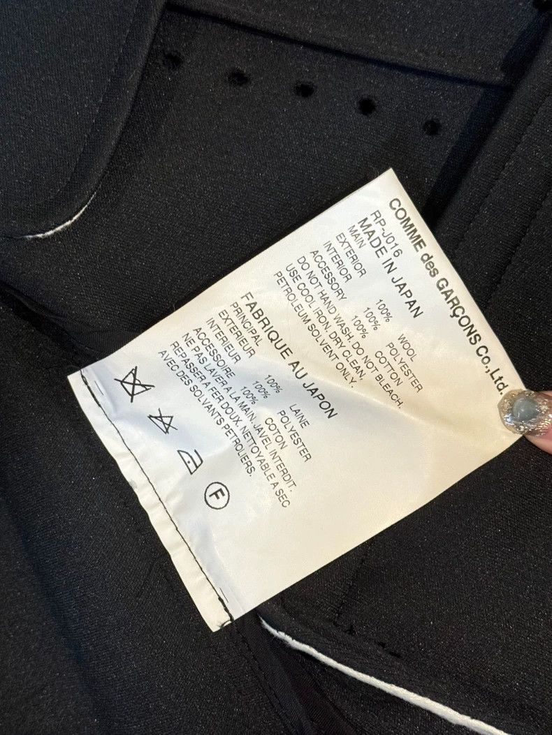 Comme des Garcons Comme Des Garcons Deconstructed strap jacket for suit Size XS / US 0-2 / IT 36-38 - 5 Thumbnail