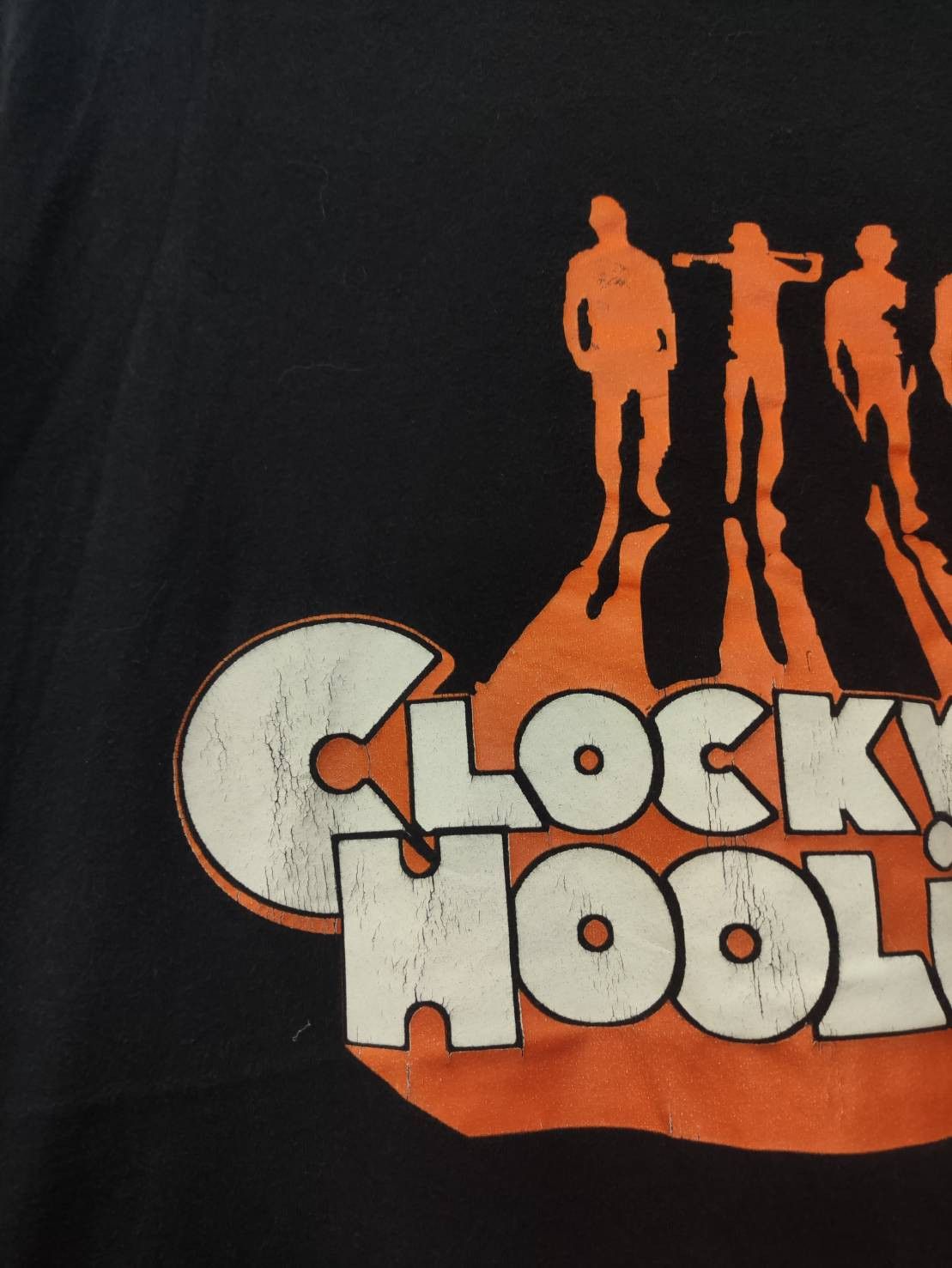 Vintage Vtg A Clockwork Orange Movie " Clockwork Hooligan " T-Shirt Size US XL / EU 56 / 4 - 2 Thumbnail