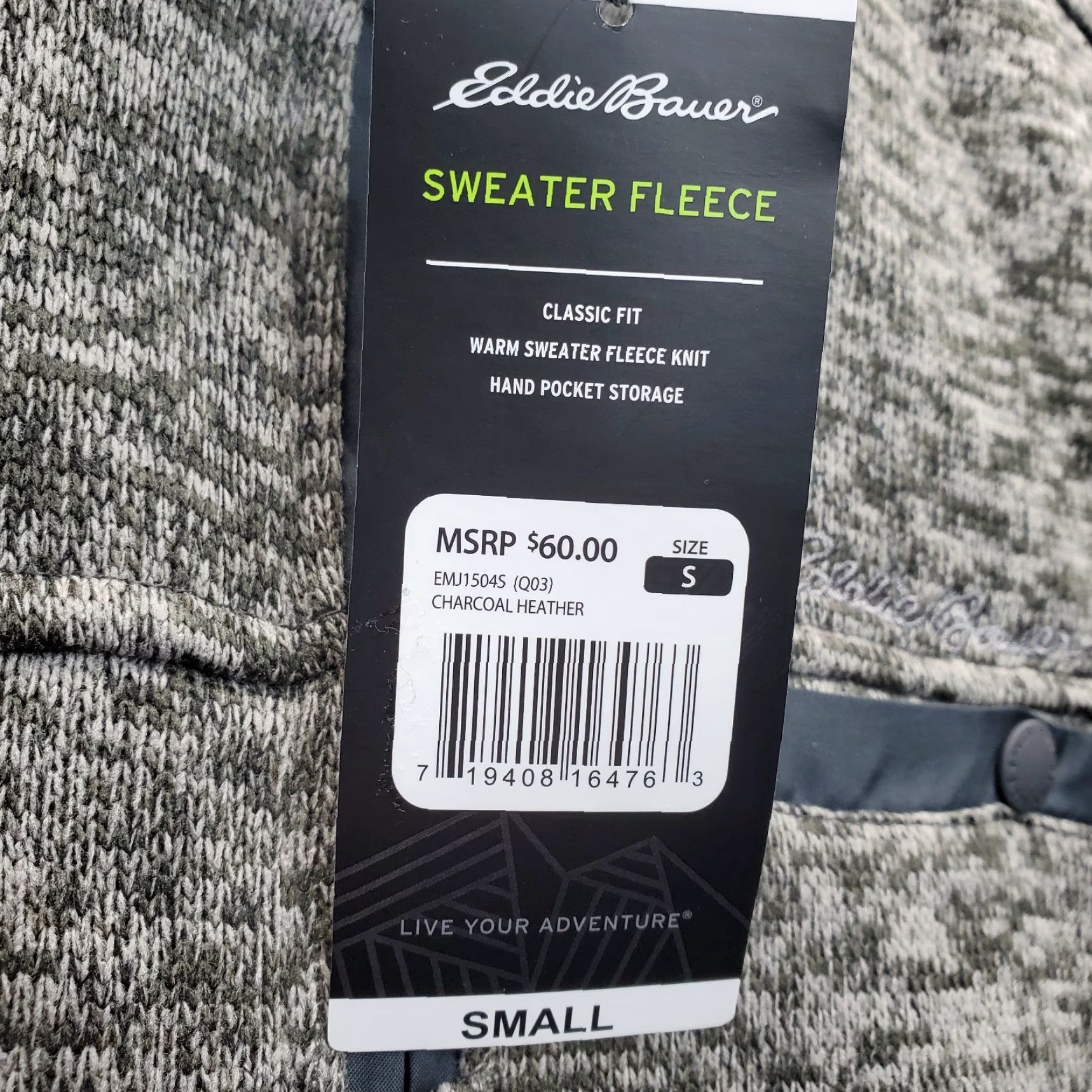 Eddie Bauer Eddie Bauer Mens S Multicolor Warm Sweater 1/4 Zip Pullover Knit Mock Neck Casual Shirt Size US S / EU 44-46 / 1 - 6 Thumbnail