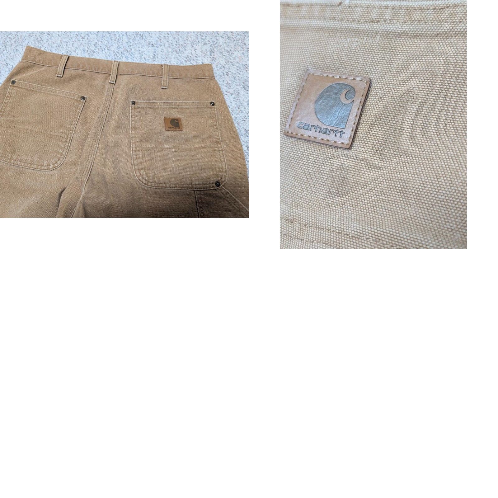 Carhartt Carhartt Pants Work Double Knee 34x30 Brown Mens 1990s vintage Y2K Mexico MEXICO Brown Size US 34 / EU 50 - 9 Thumbnail