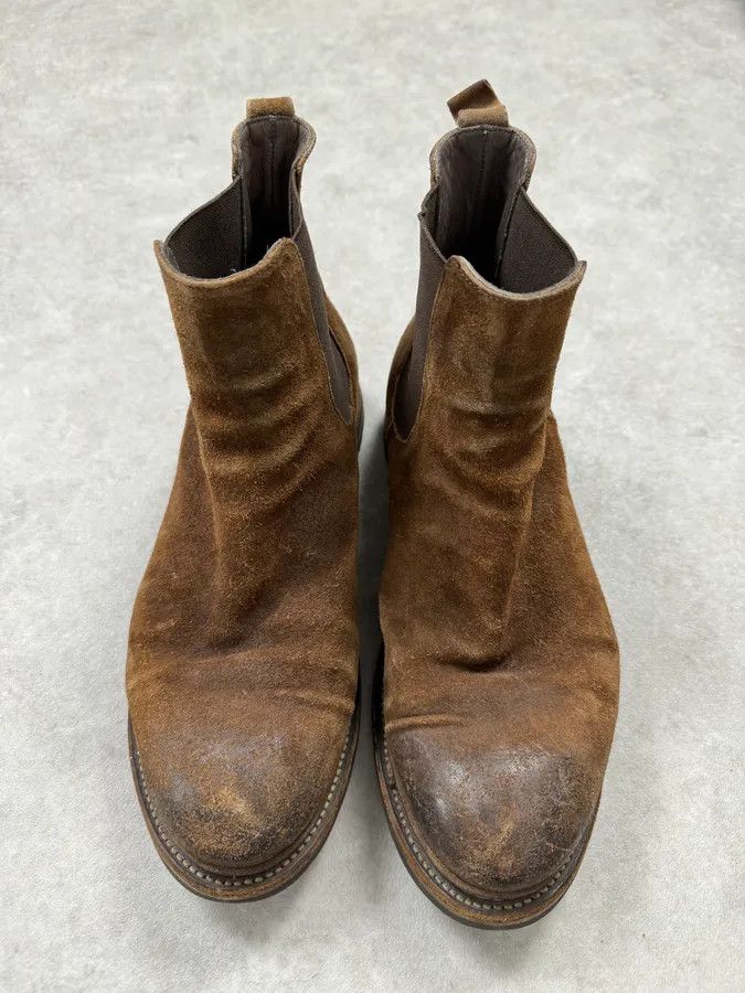 The Last Conspiracy The Last Conspiracy Brown Suede Chelsea Leather Boots Size US 10 / EU 43 - 7 Thumbnail