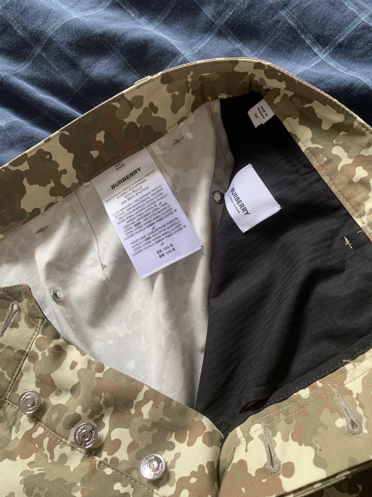 Burberry Burberry Camo Military Khakis Size US 34 / EU 50 - 6 Thumbnail