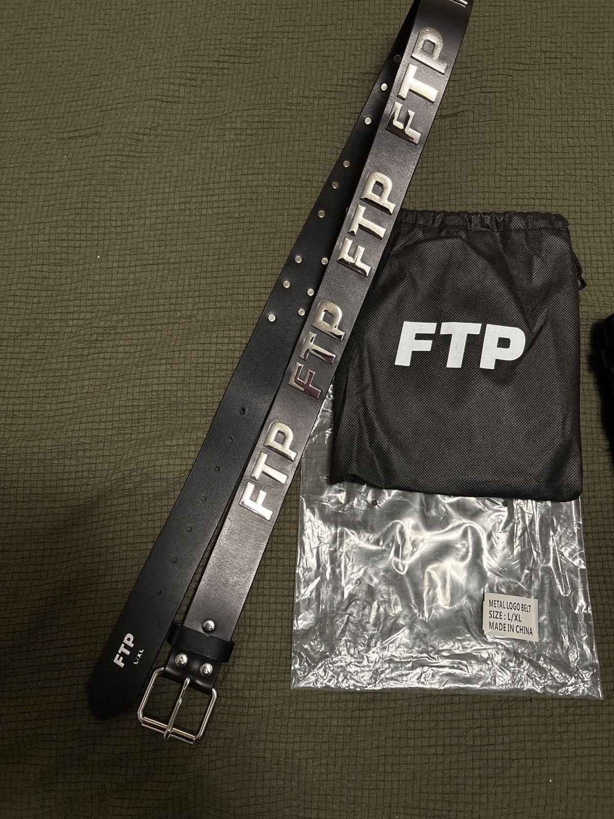 FTP METAL LOGO BELT L/XL