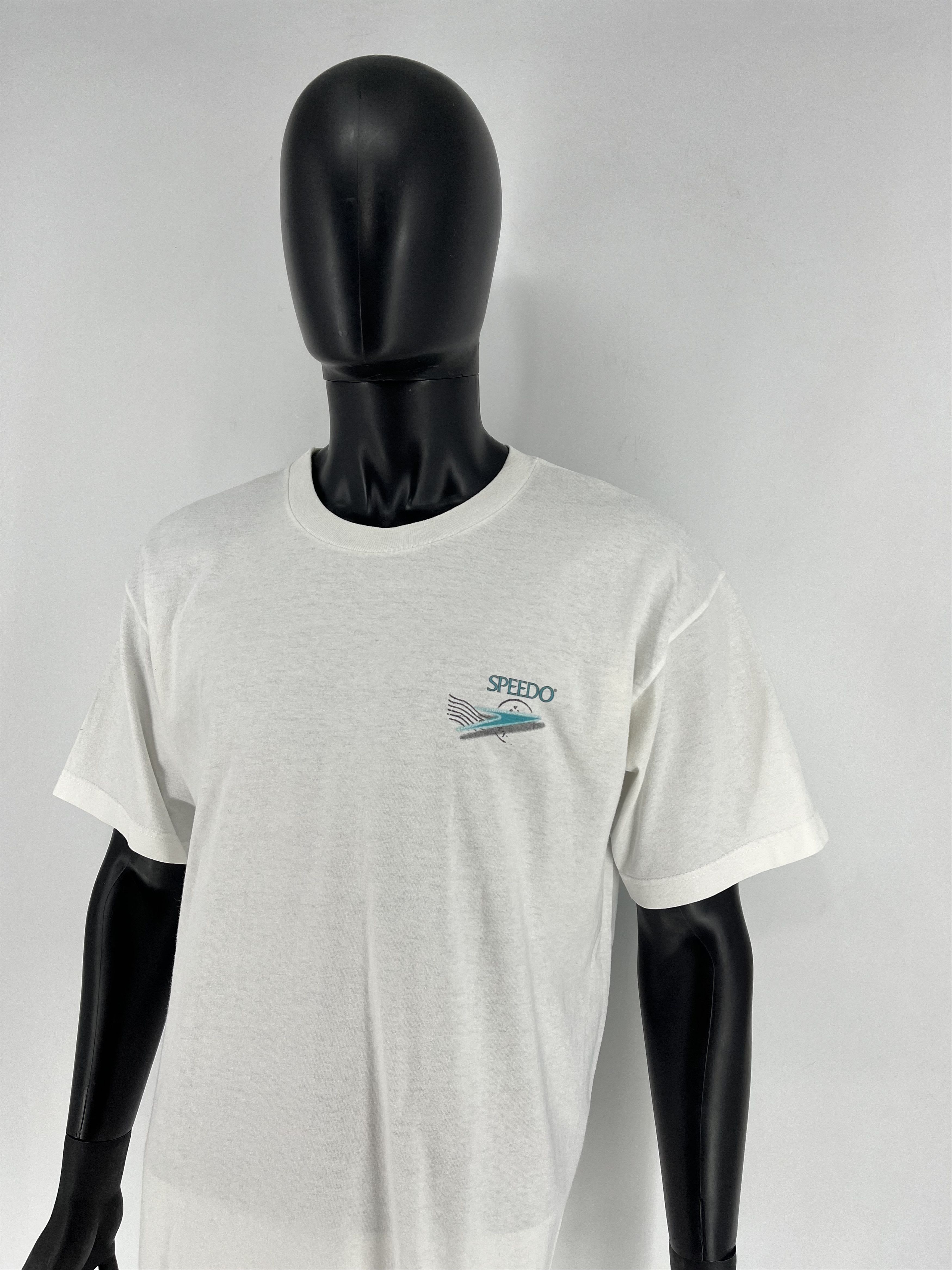 Speedo T shirt Vintage Speedo 1999 L Timbre Nature Dauphin Size US L / EU 52-54 / 3 - 5 Thumbnail