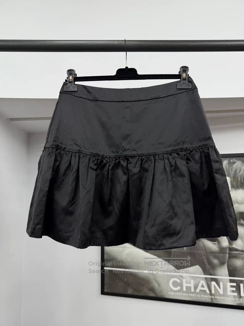 Chanel Chanel Black pleated skirt Size 25" / US 0 / IT 36 - 3 Thumbnail