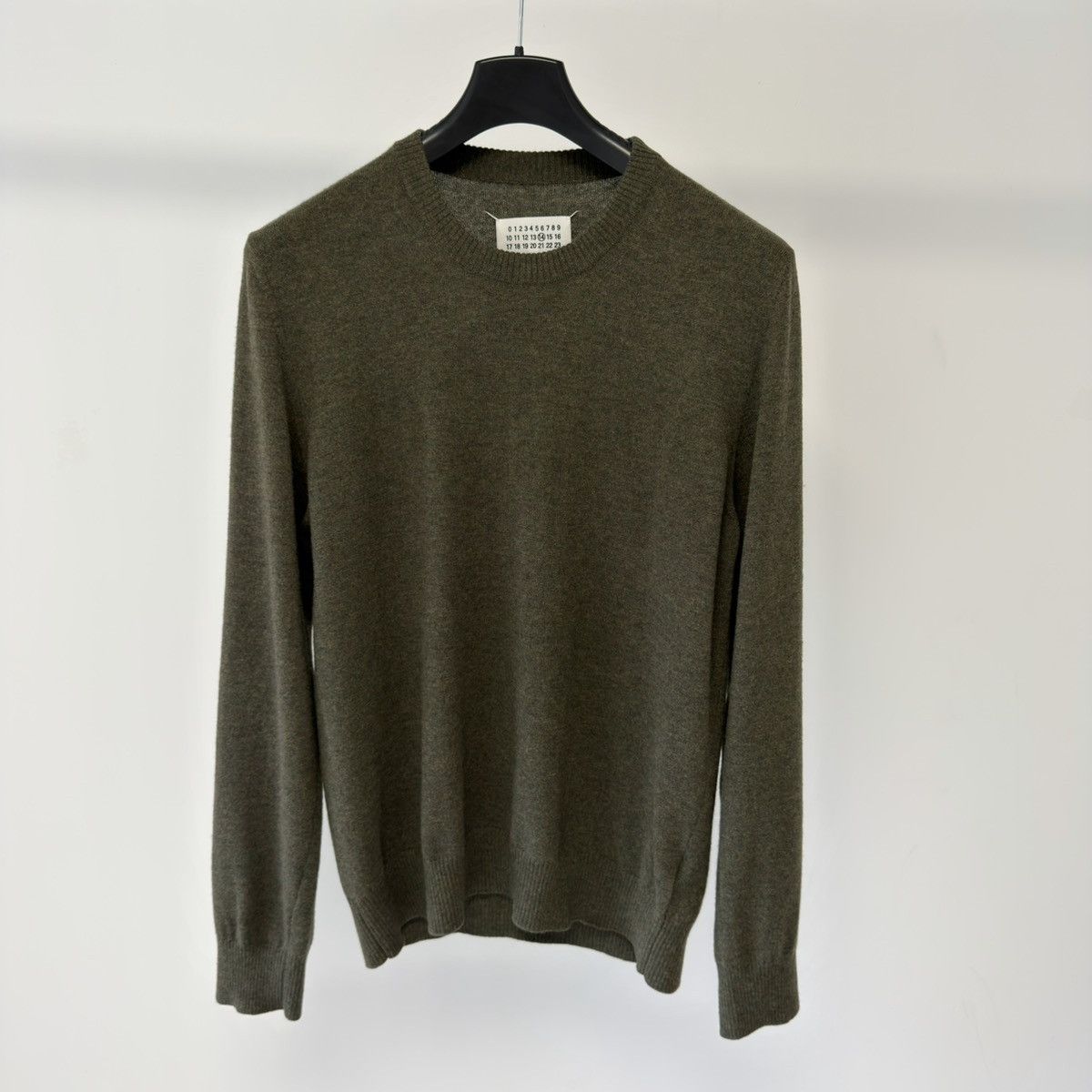 Maison Margiela A/W 16 Moss Green Wool Sweater Size US M / EU 48-50 / 2 - 16 Thumbnail