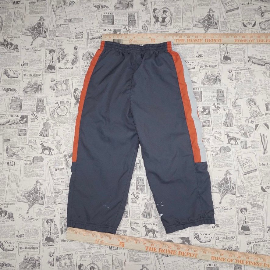 Nike 4T - Vintage Y2K Nike youth 00s gray tag stripe sweatpants Size US 32 / EU 48 - 5 Thumbnail