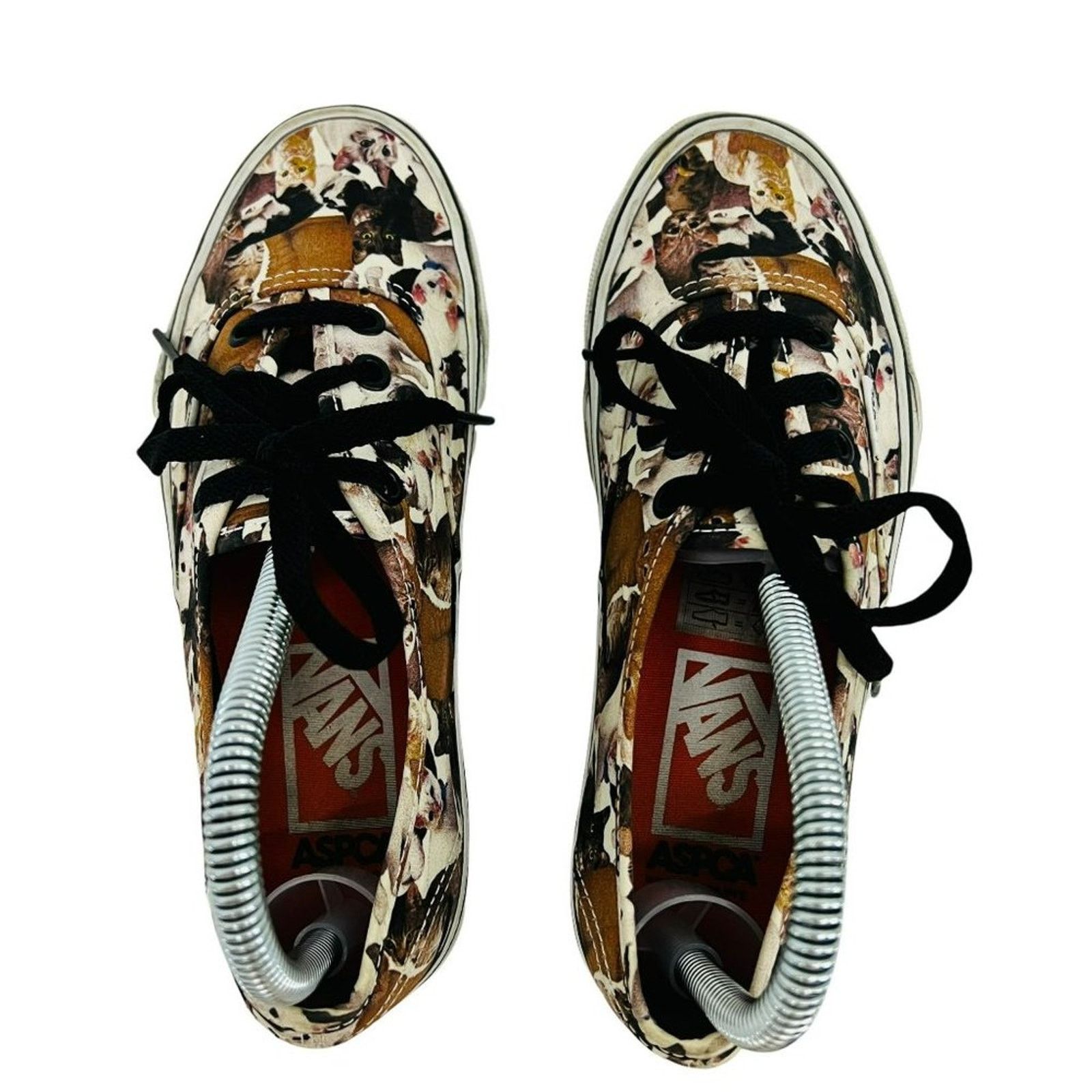 Vans Vans ASPCA Cat Printed Canvas Mens 4.5 Womens 6 Low Top Size US 6 / IT 36 - 7 Thumbnail