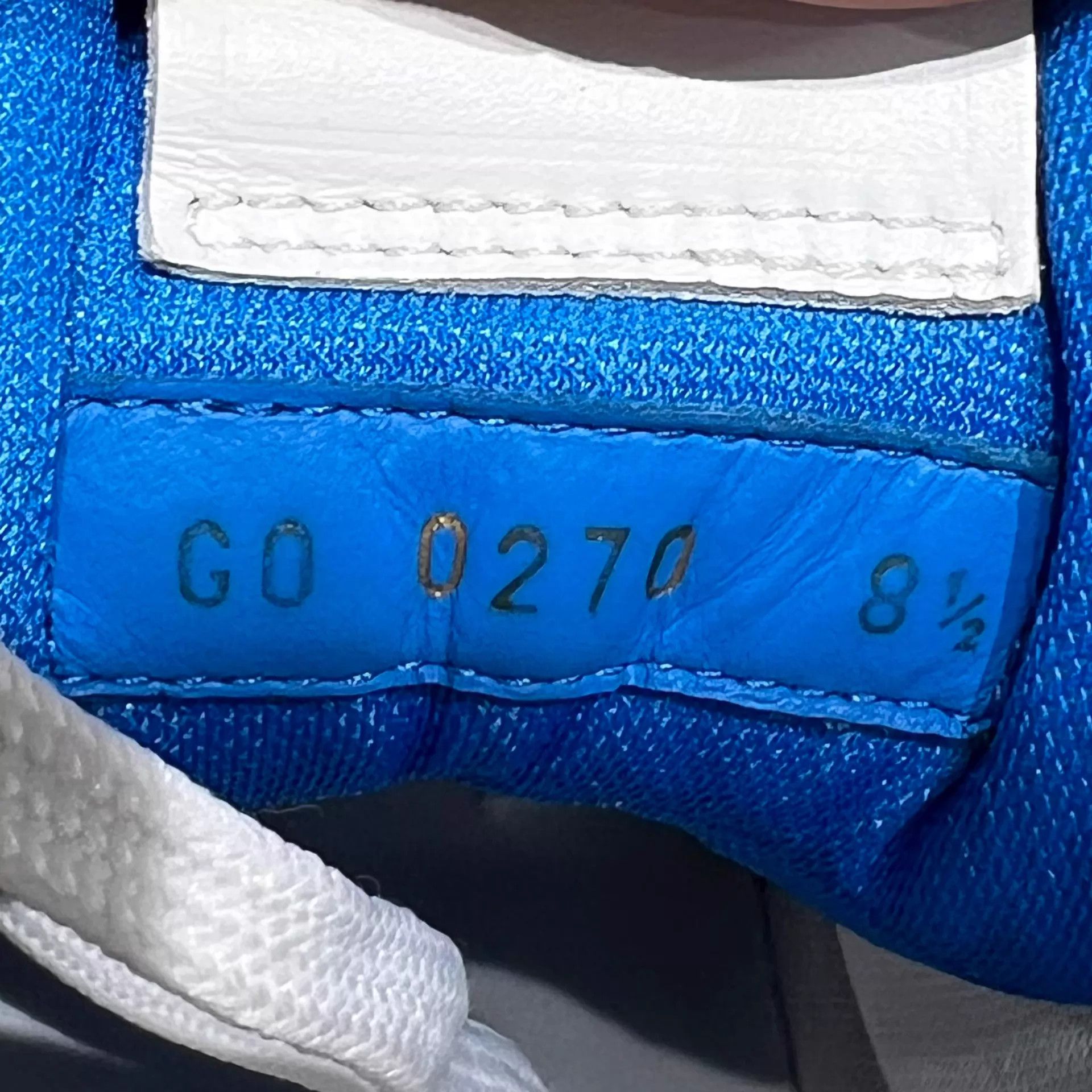 Louis Vuitton LV Trainer High Top White Blue UK8.5/42.5 Size US 9.5 / EU 42-43 - 8 Thumbnail