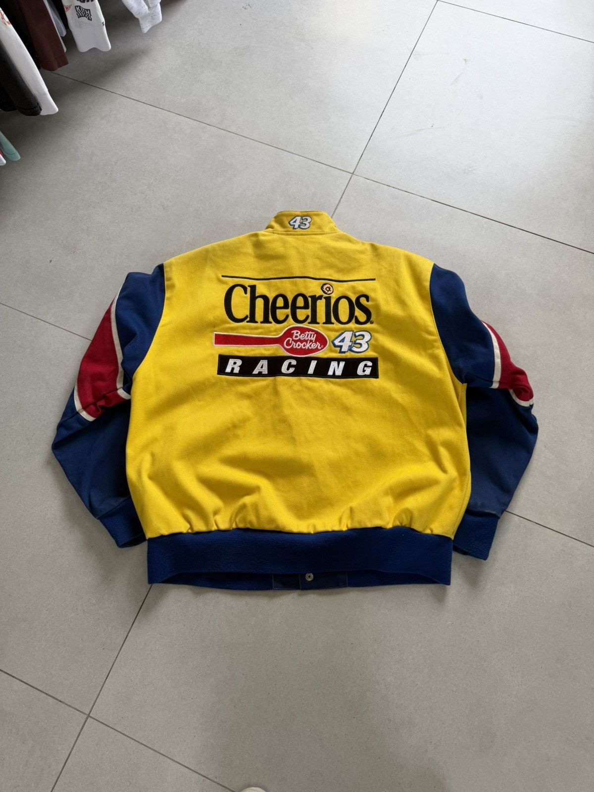 Jeff Hamilton 200s NASCAR Cheerios Racing Jacket John Andretti Size US M / EU 48-50 / 2 - 2 Thumbnail