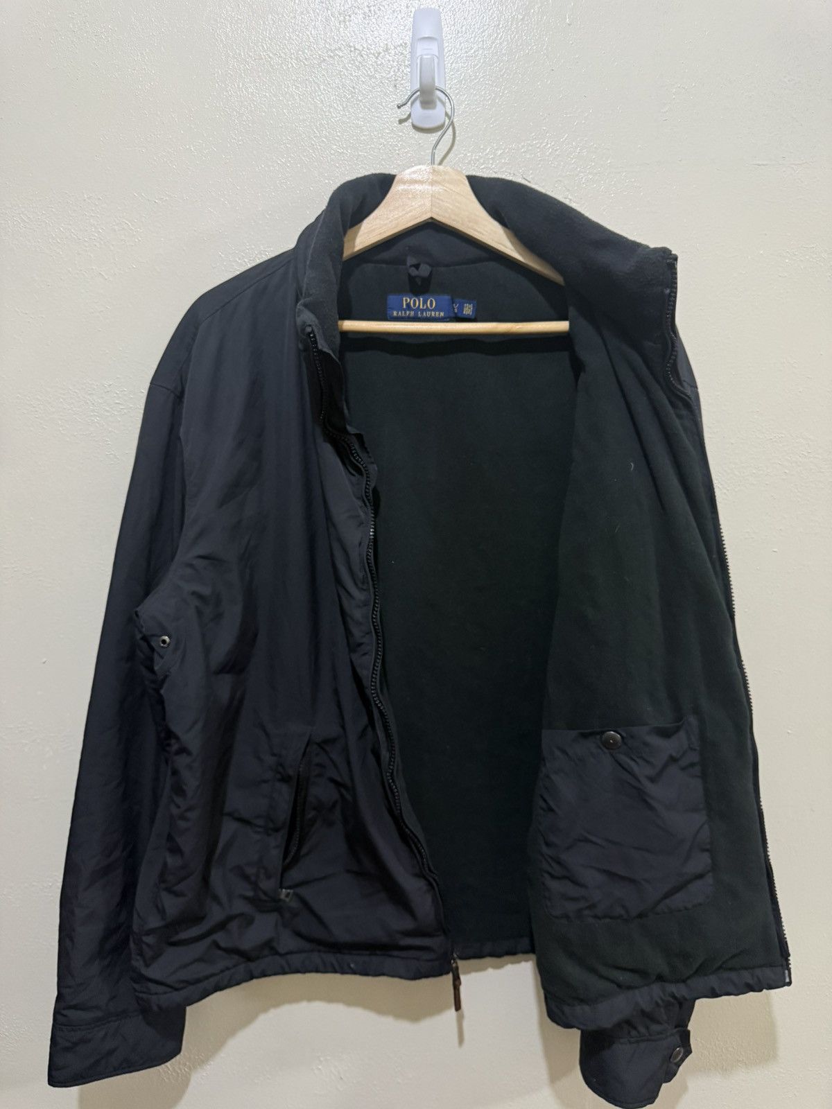 Polo Ralph Lauren Polo Ralph Lauren Black Padded Rider Jacket Size US XL / EU 56 / 4 - 5 Thumbnail