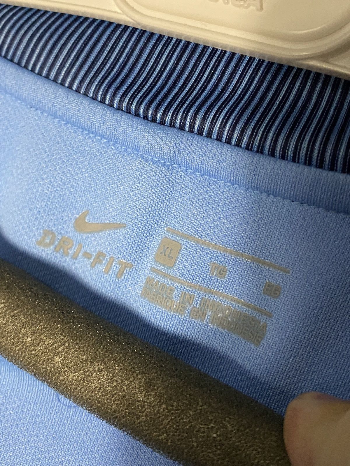 Nike × Vintage 2021 Manchester City Nike Soccer Jersey Etihad Airways Size US XL / EU 56 / 4 - 3 Thumbnail