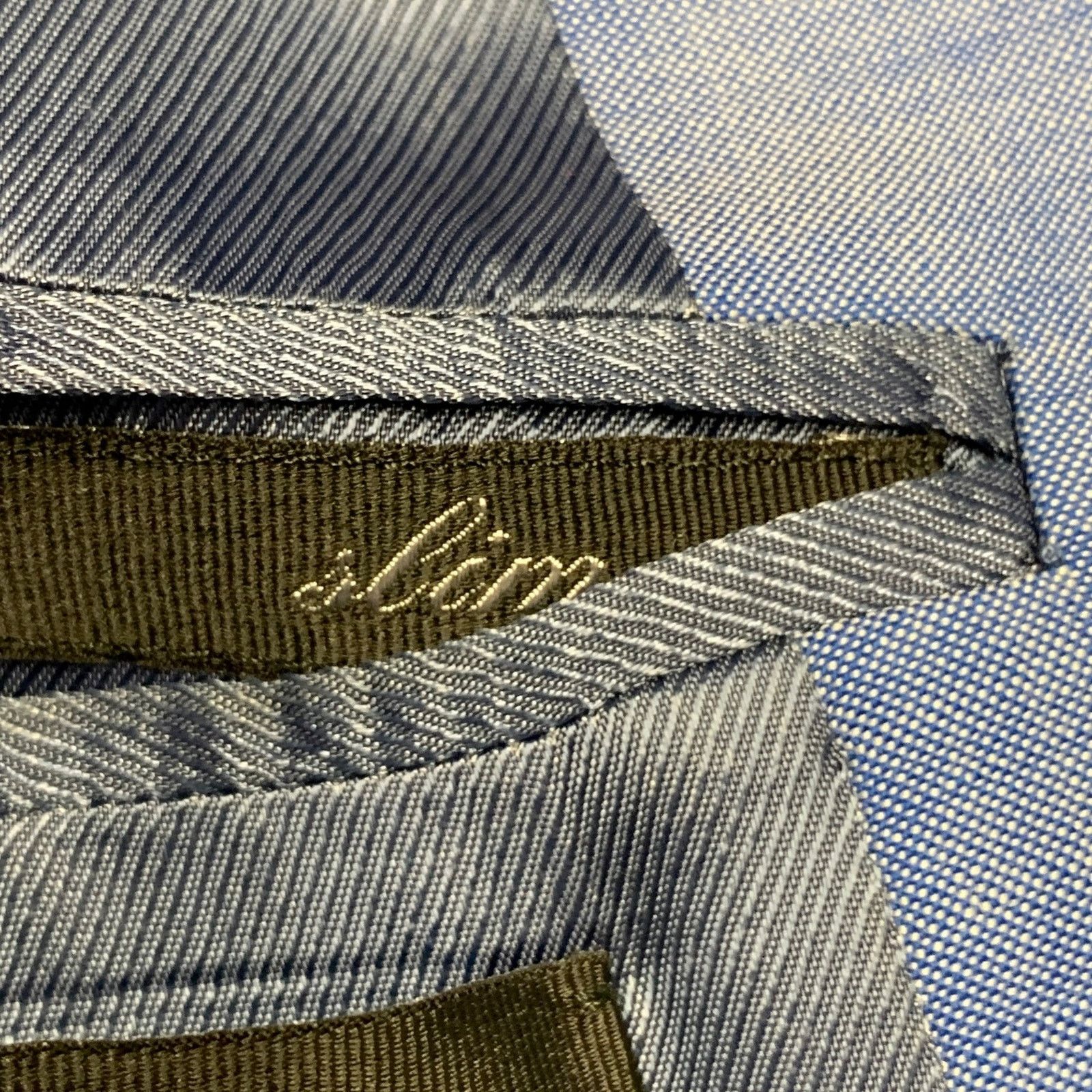 Viktor & Rolf VIKTOR & ROLF Size 42 Blue Virgin Wool Peak Lapel Sport Coat Size 42R - 14 Thumbnail