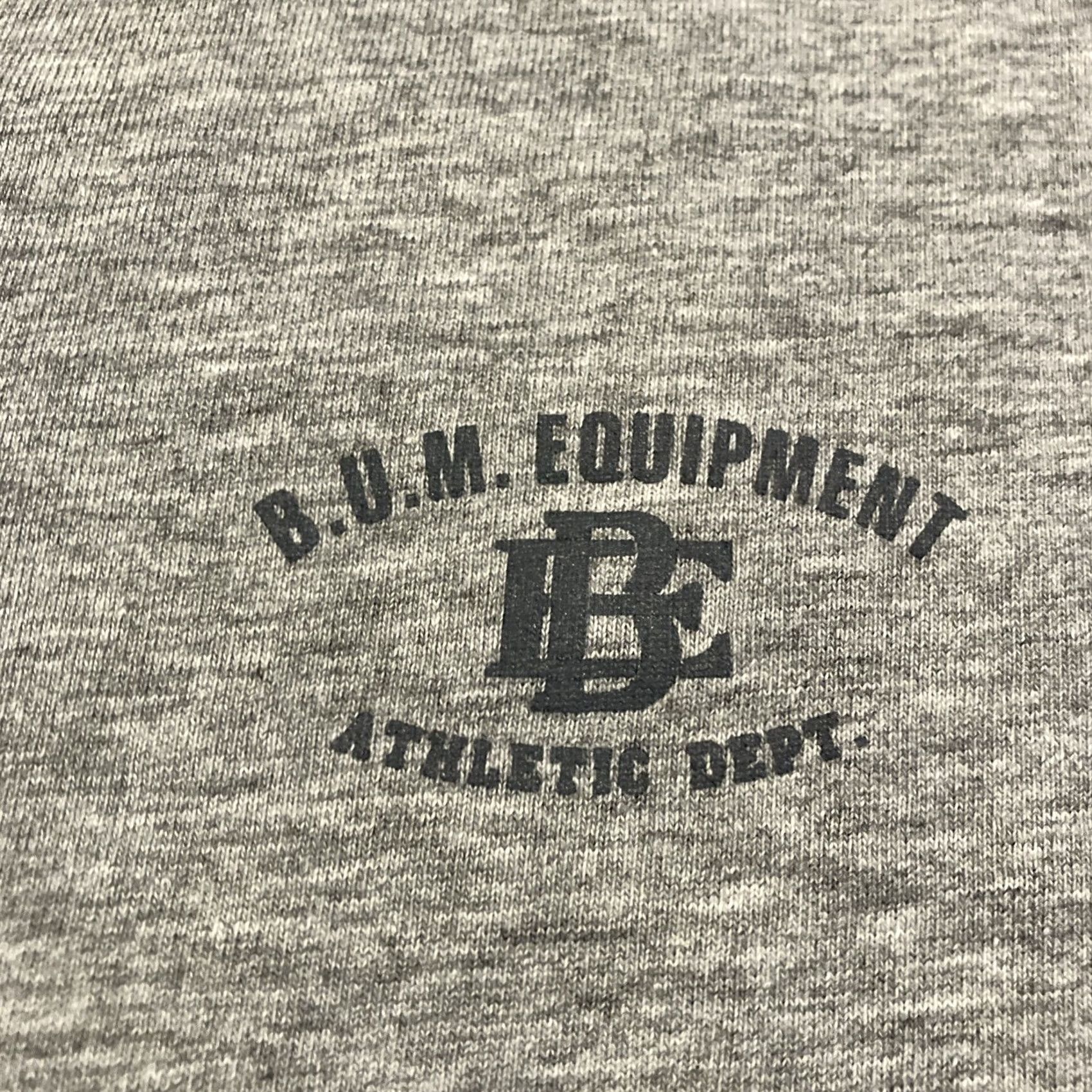 Vintage VINTAGE B.U.M. Equipment Long Sleeve Heavyweight Henley Shirt Mens XL Gray Size US XL / EU 56 / 4 - 2 Thumbnail